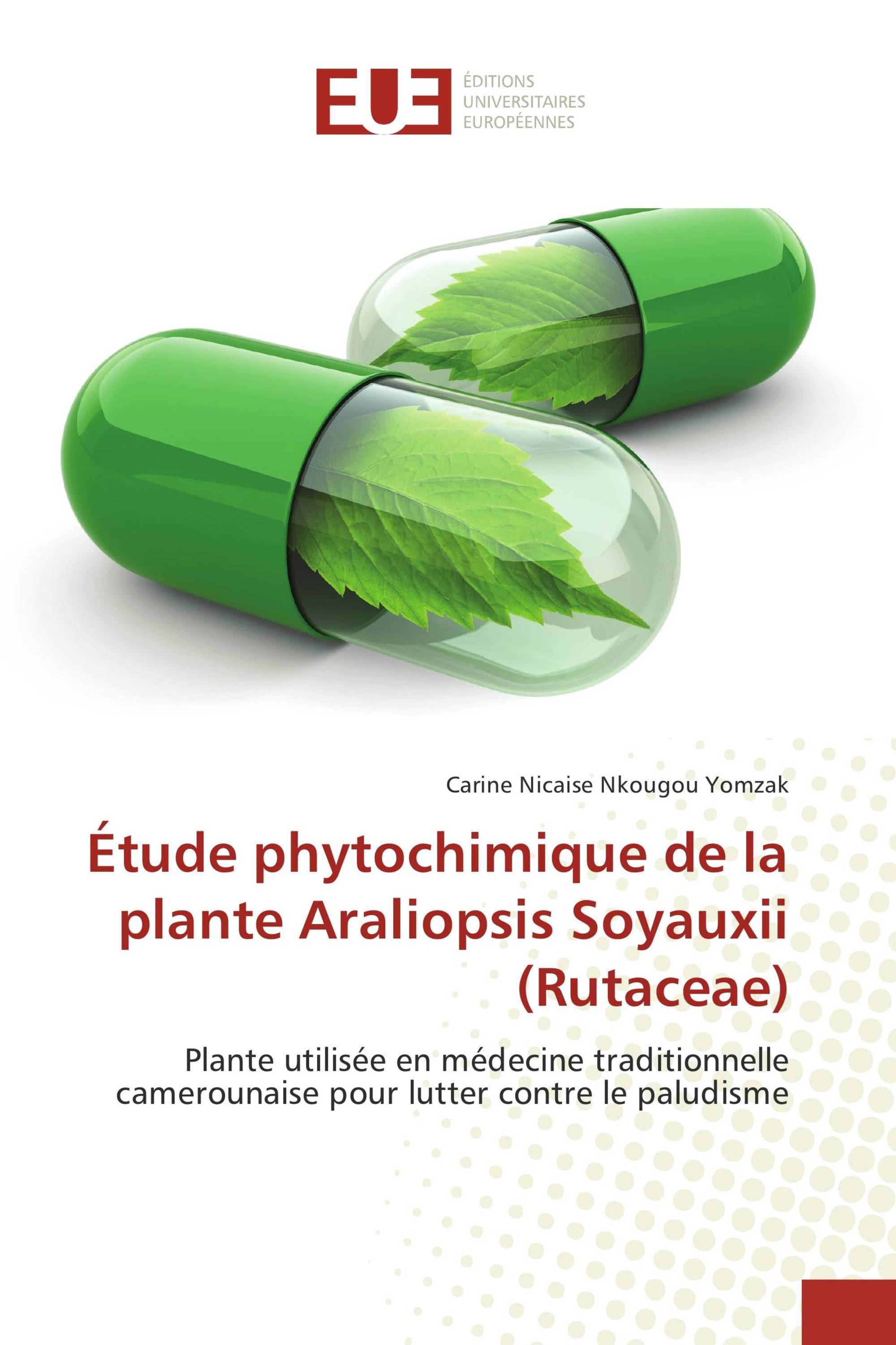 Étude phytochimique de la plante Araliopsis Soyauxii (Rutaceae)