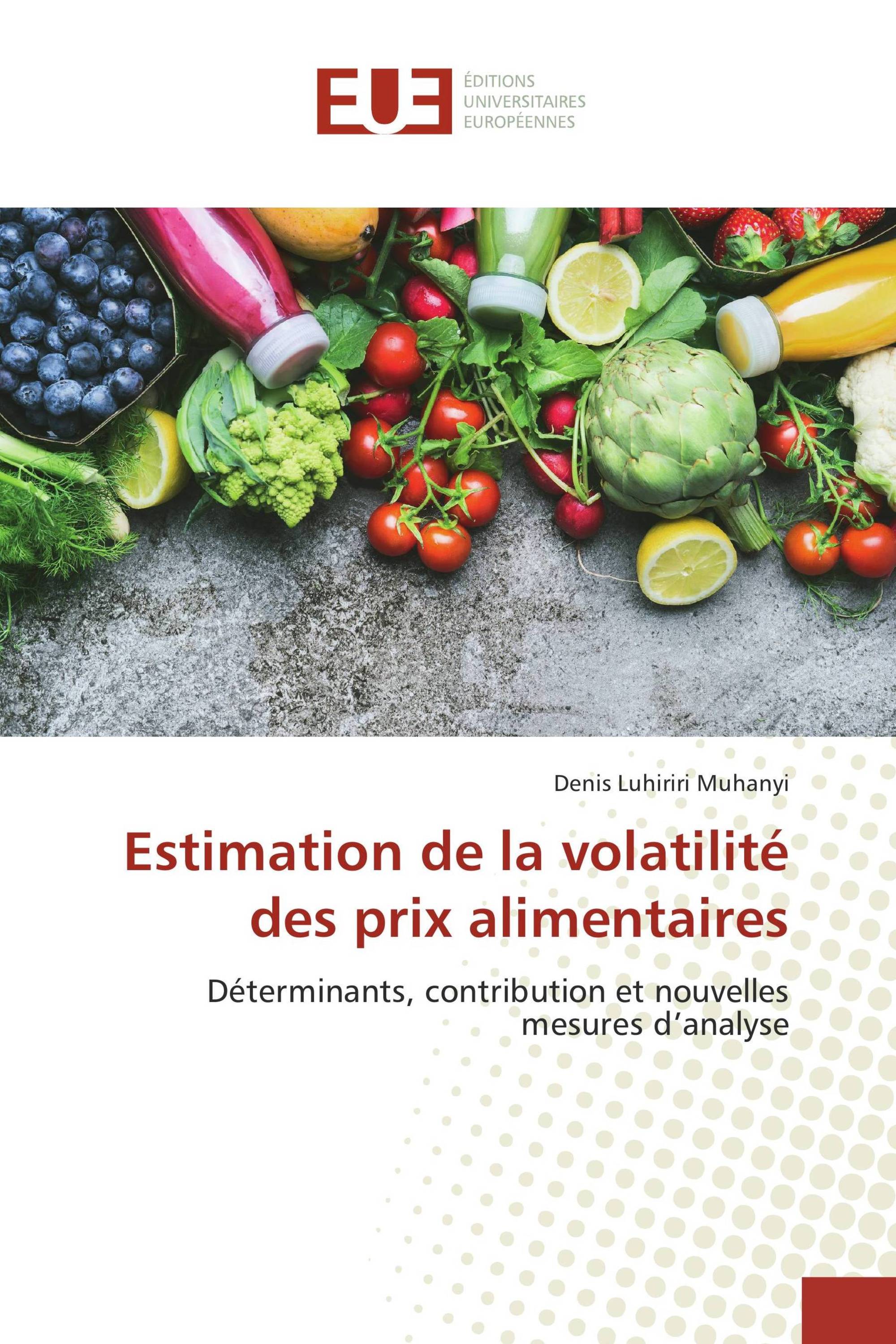 Estimation de la volatilité des prix alimentaires