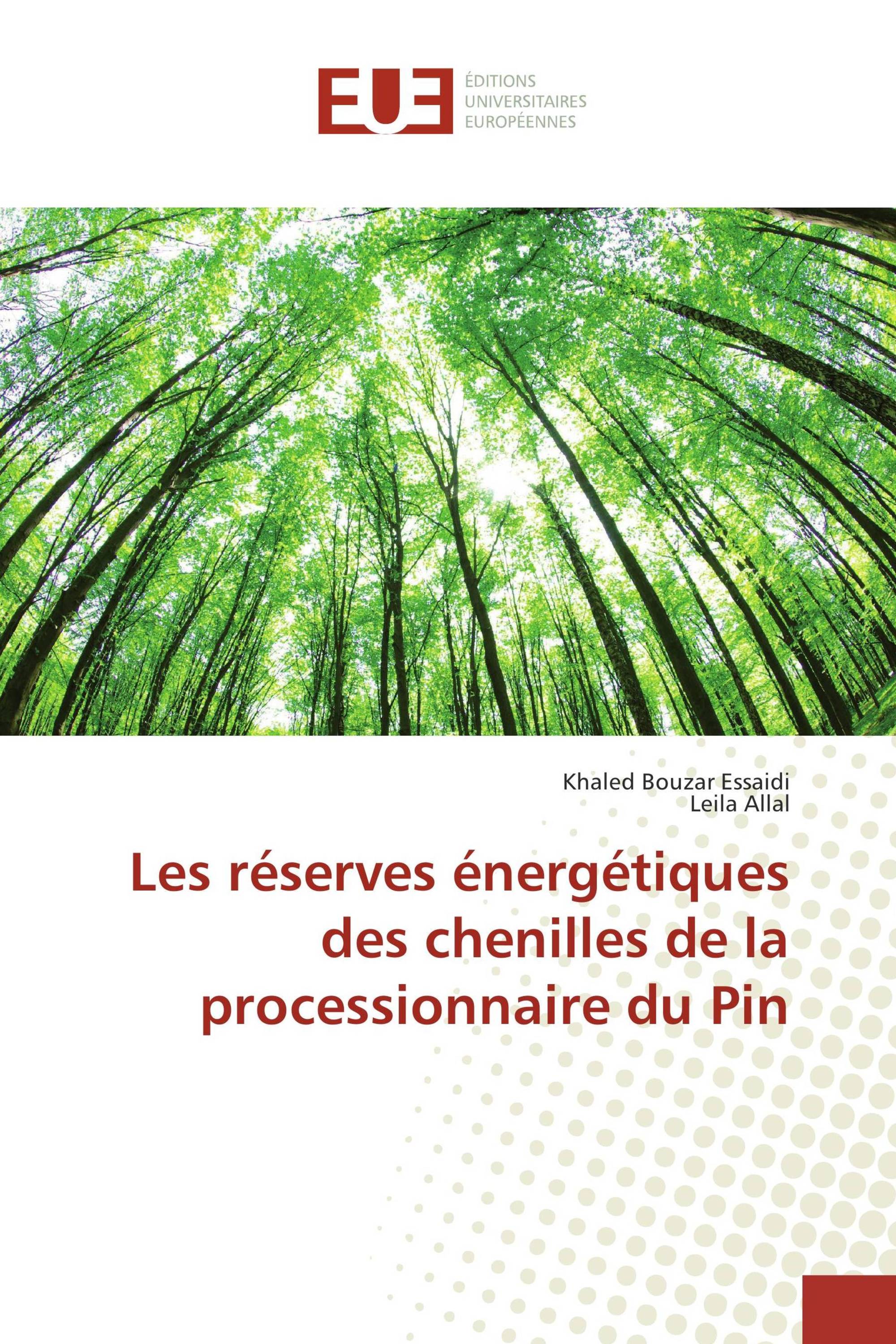 Les réserves énergétiques des chenilles de la processionnaire du Pin