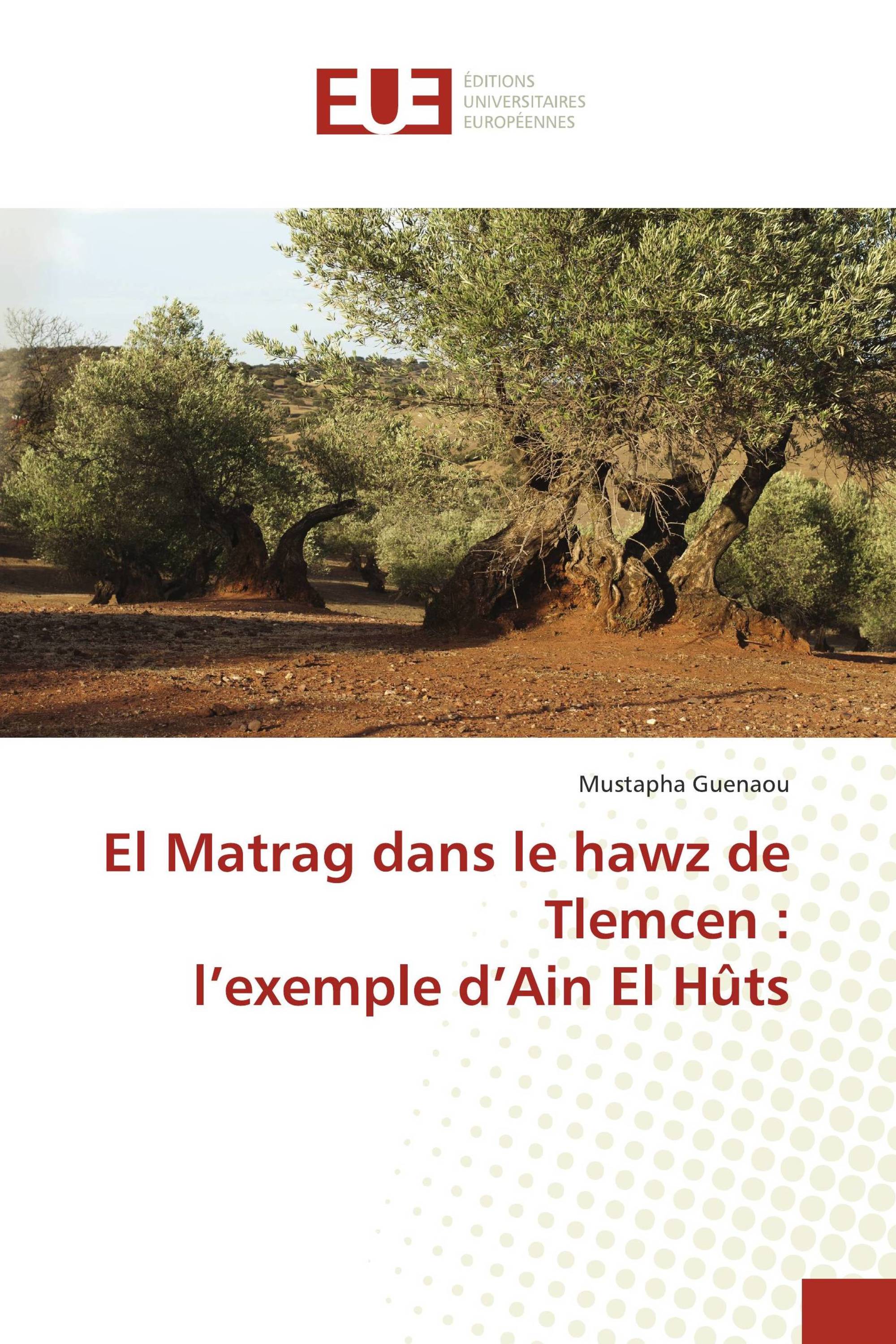 El Matrag dans le hawz de Tlemcen : l’exemple d’Ain El Hûts