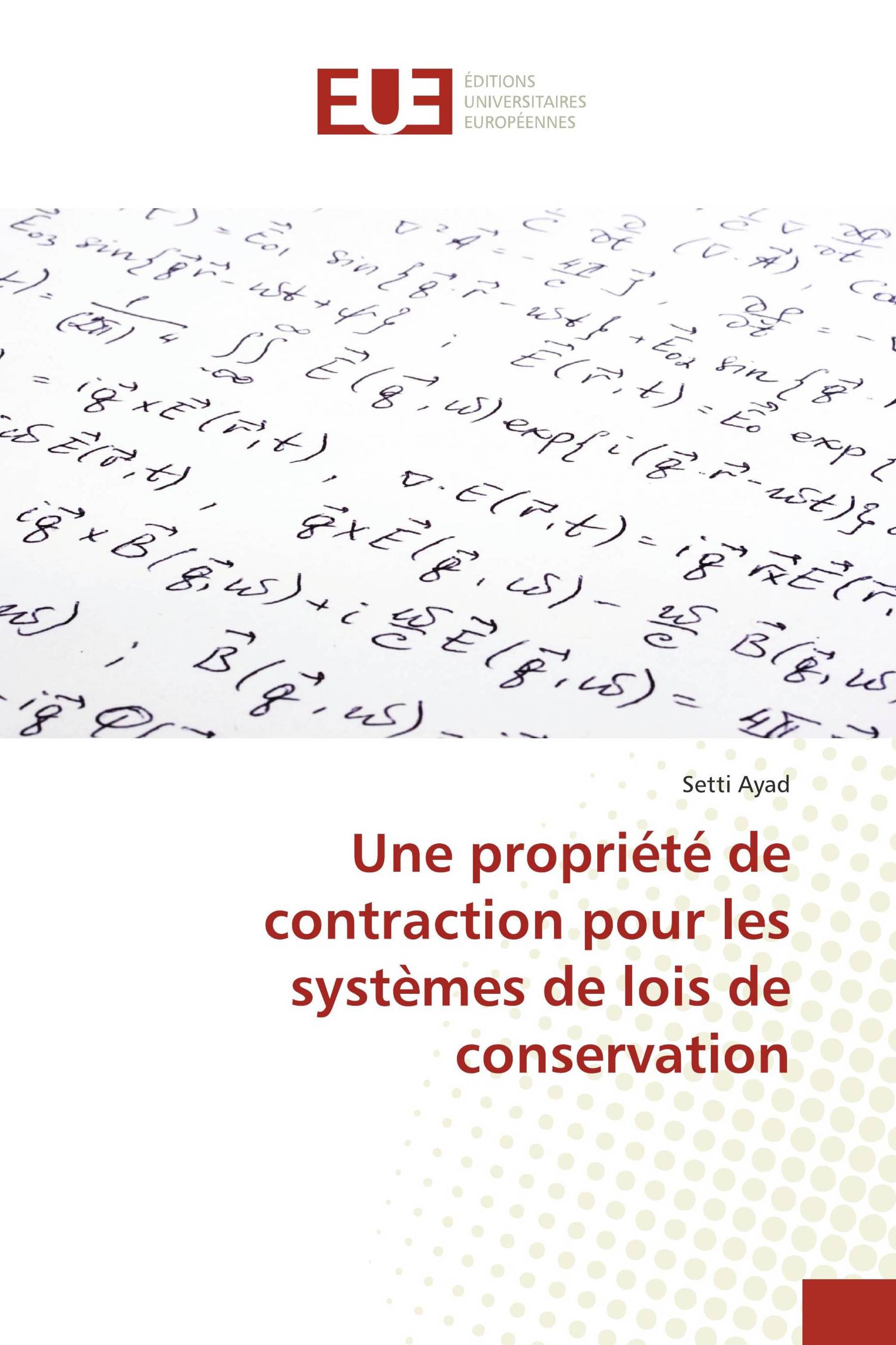 Une propriété de contraction pour les systèmes de lois de conservation