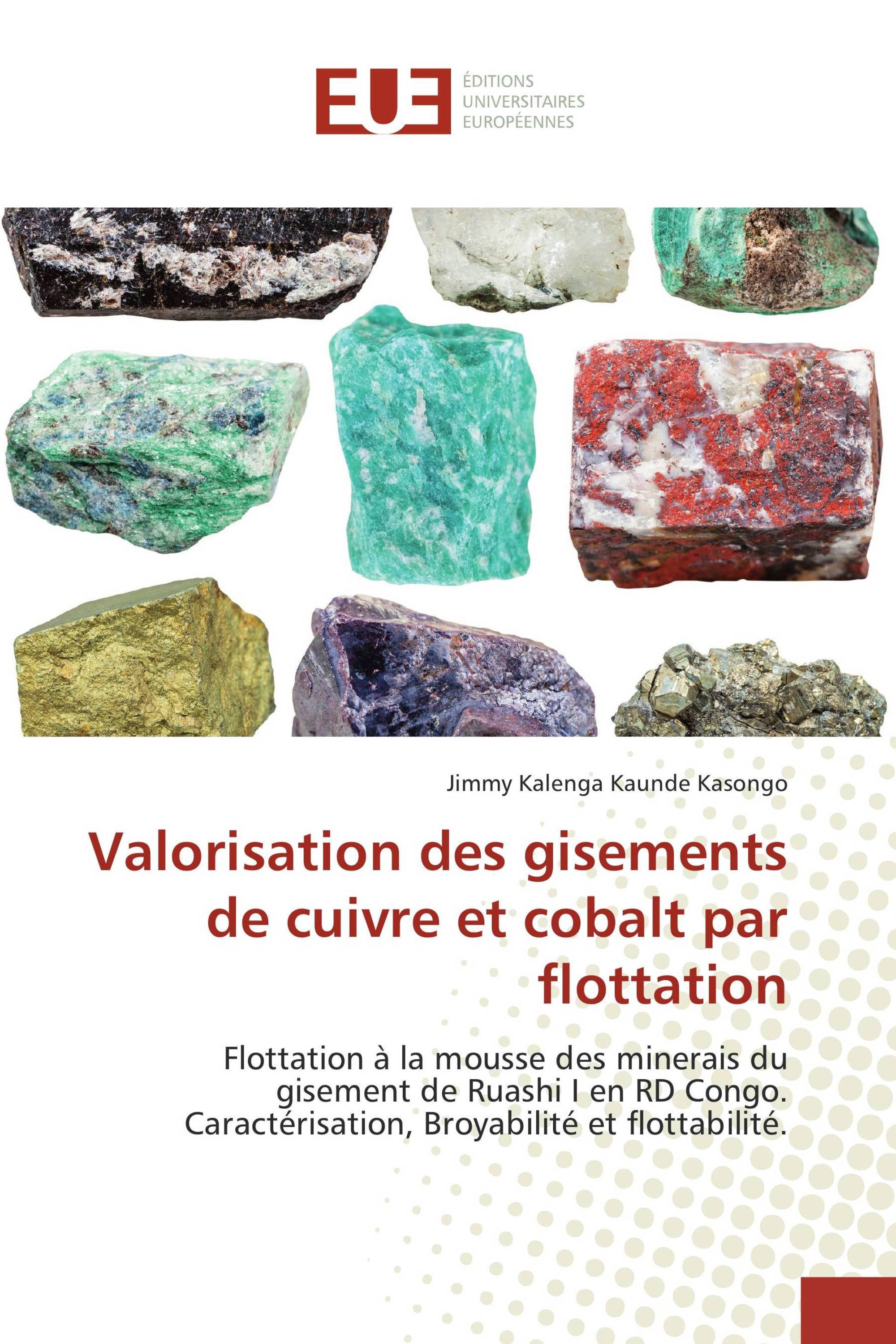 Valorisation des gisements de cuivre et cobalt par flottation