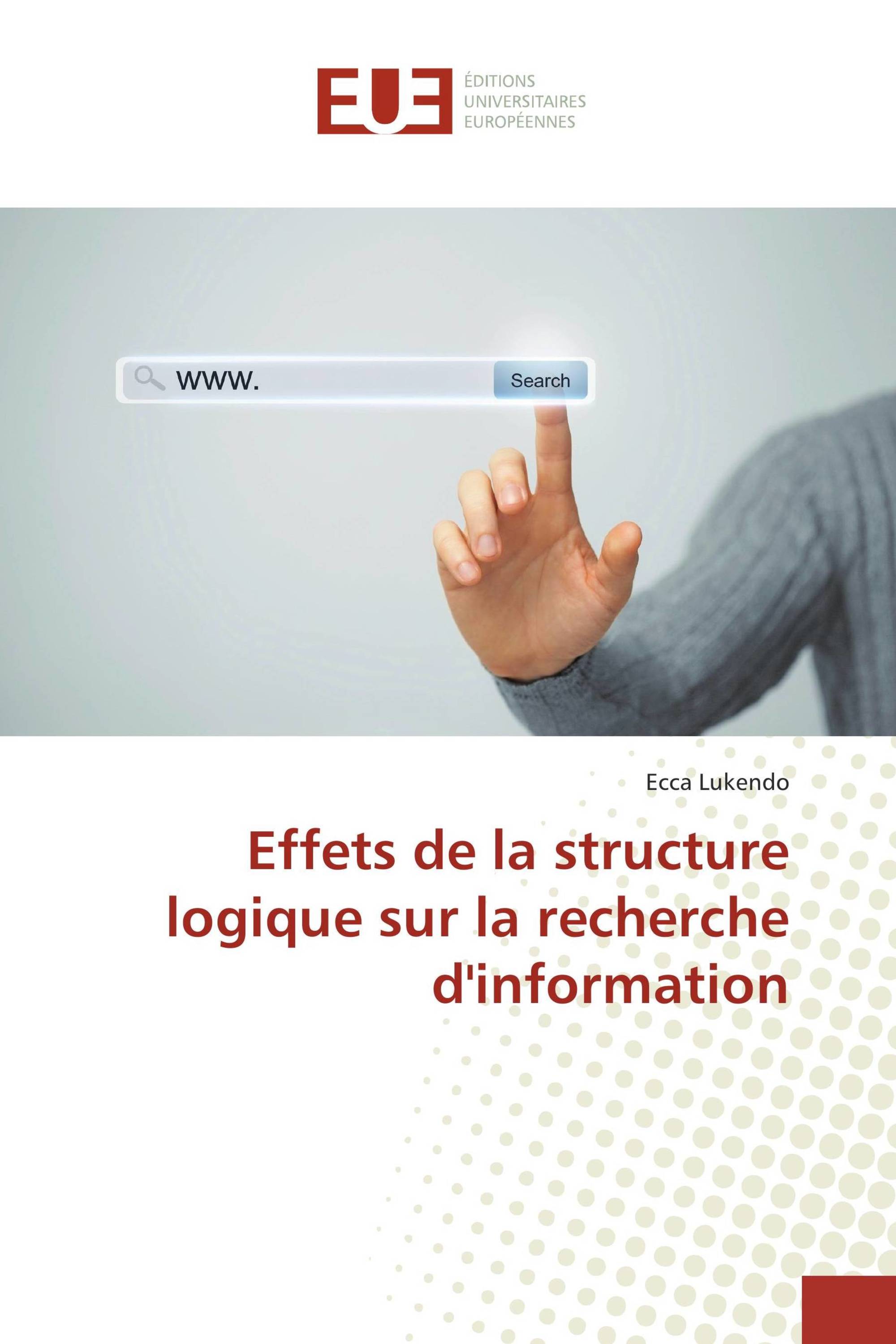 Effets de la structure logique sur la recherche d'information