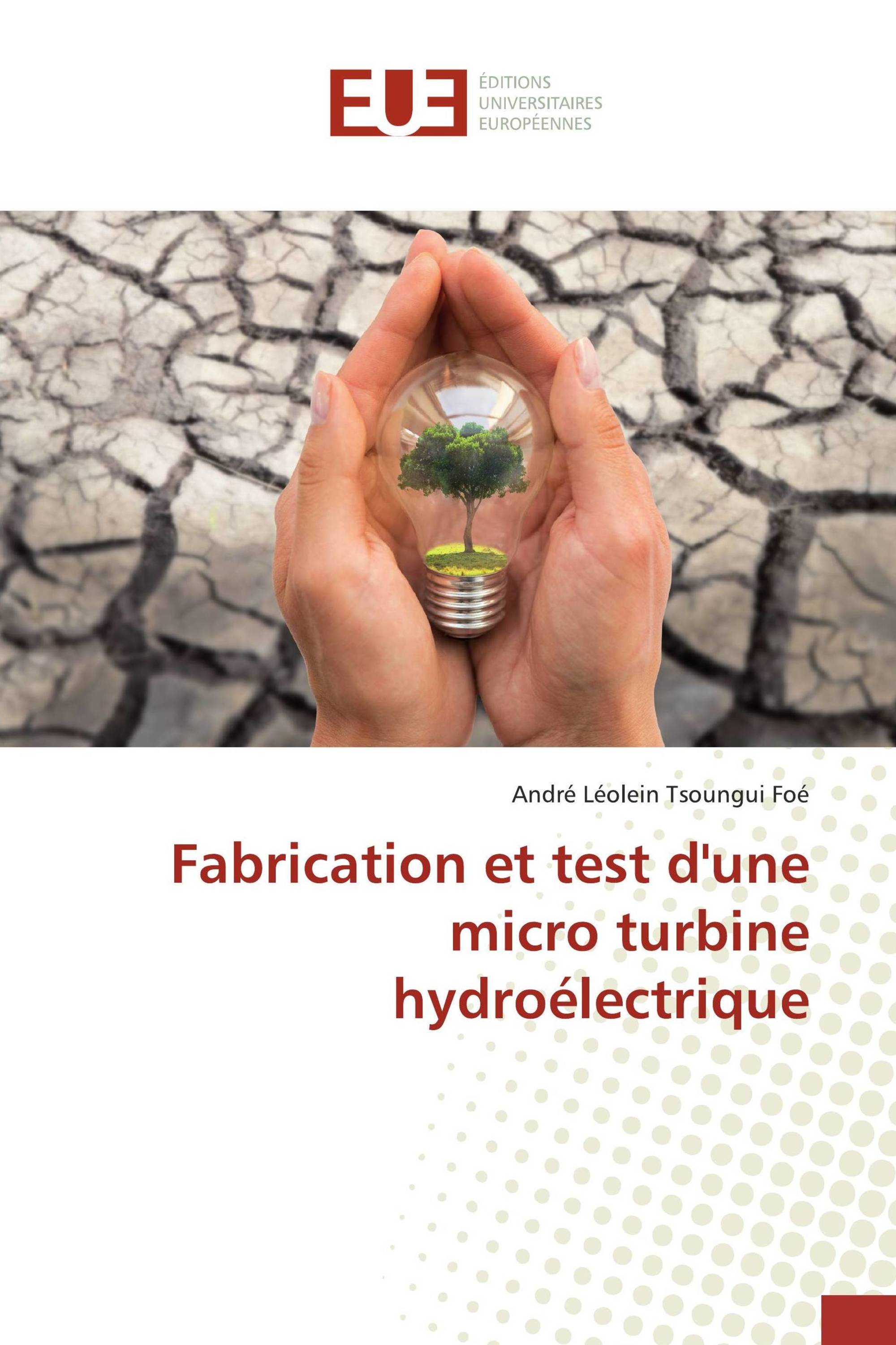 Fabrication et test d'une micro turbine hydroélectrique