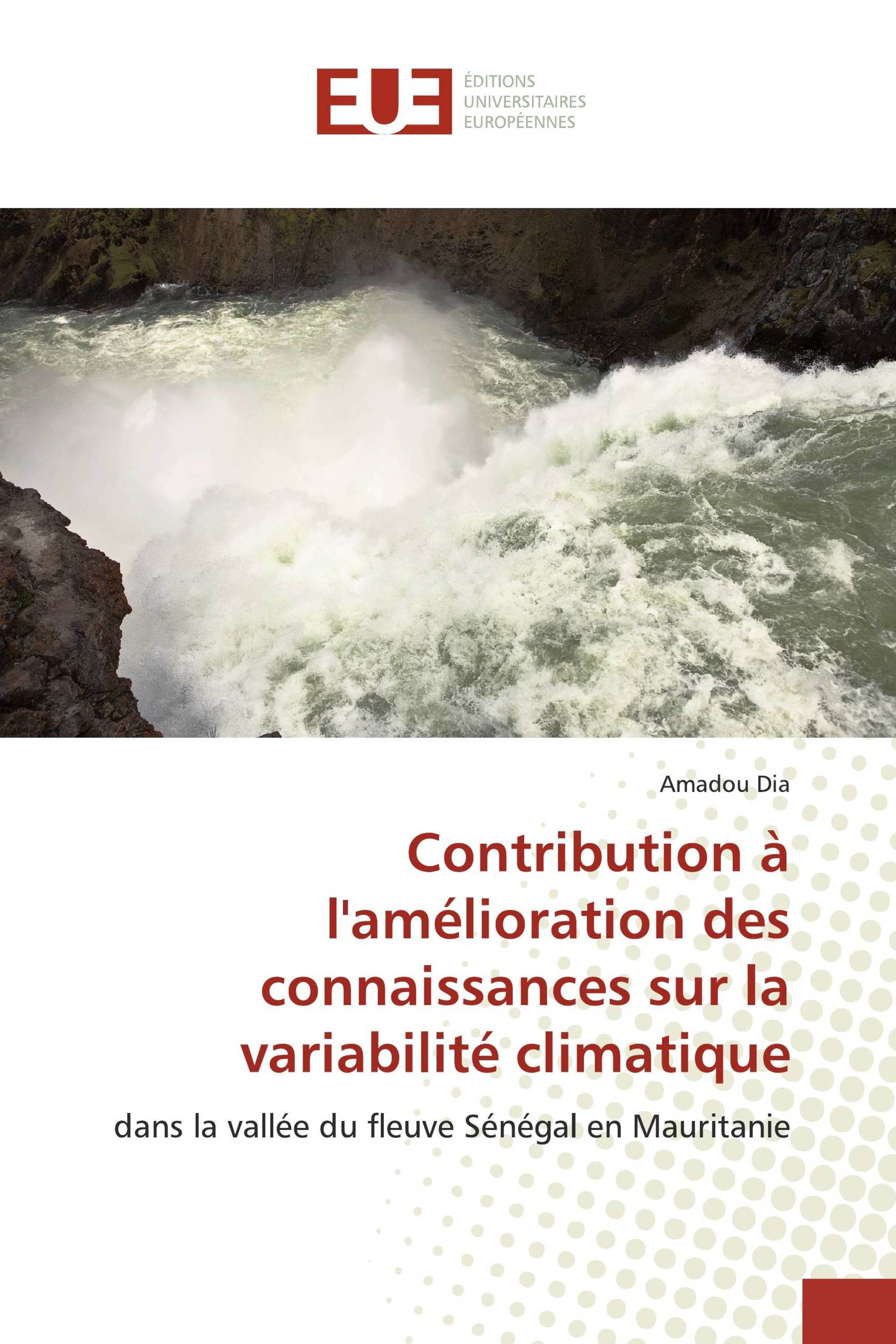 Contribution à l'amélioration des connaissances sur la variabilité climatique