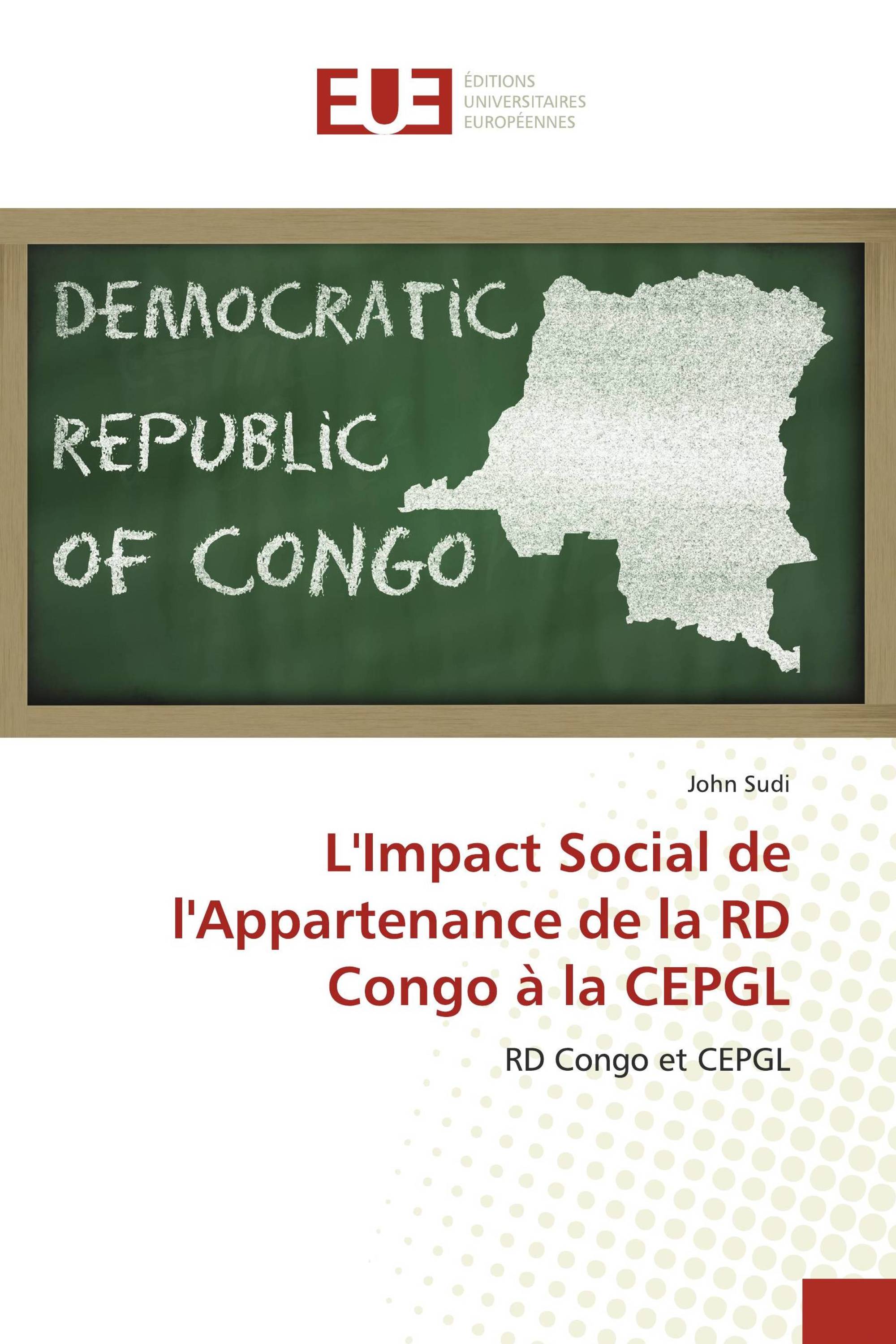 L'Impact Social de l'Appartenance de la RD Congo à la CEPGL