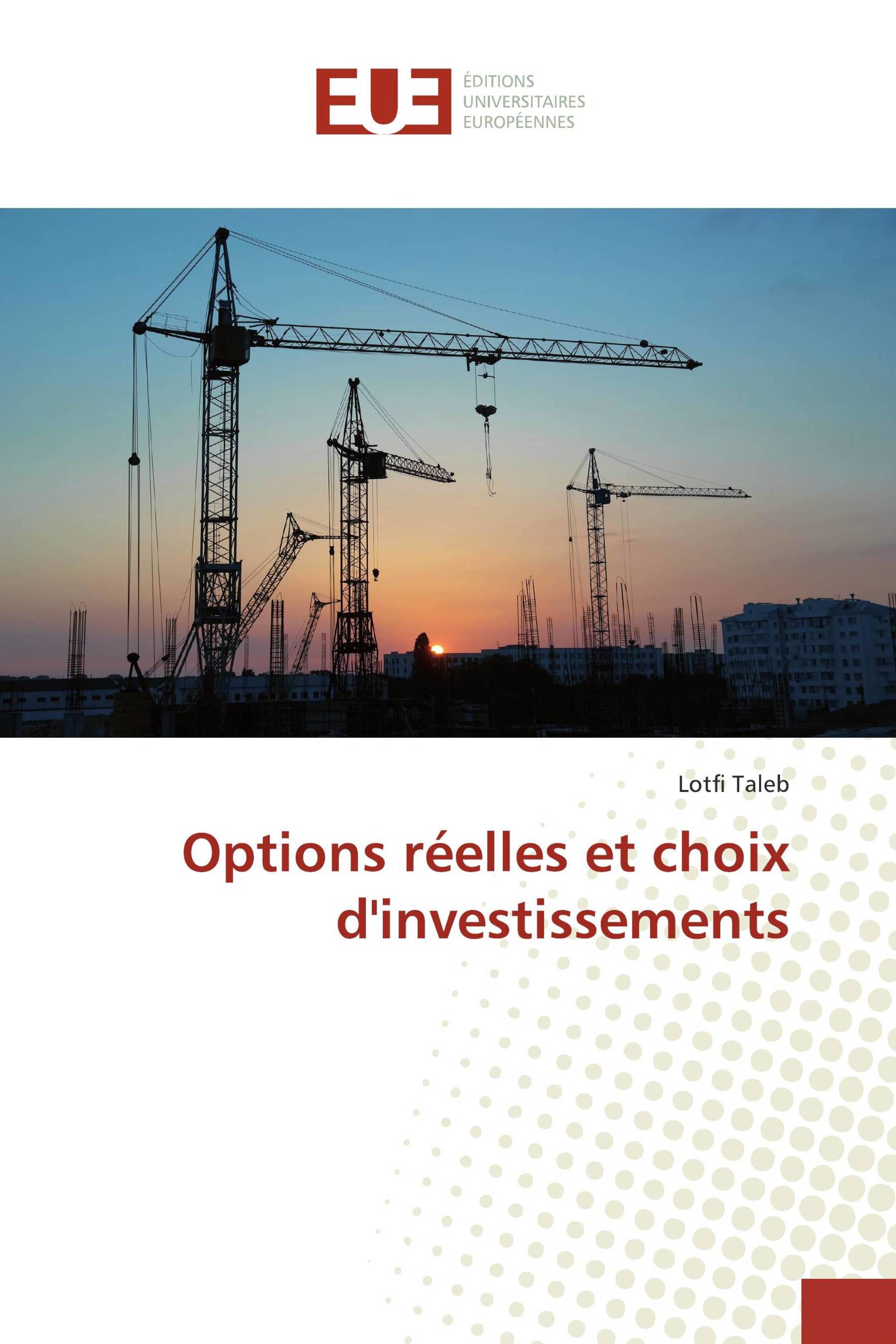 Options réelles et choix d'investissements