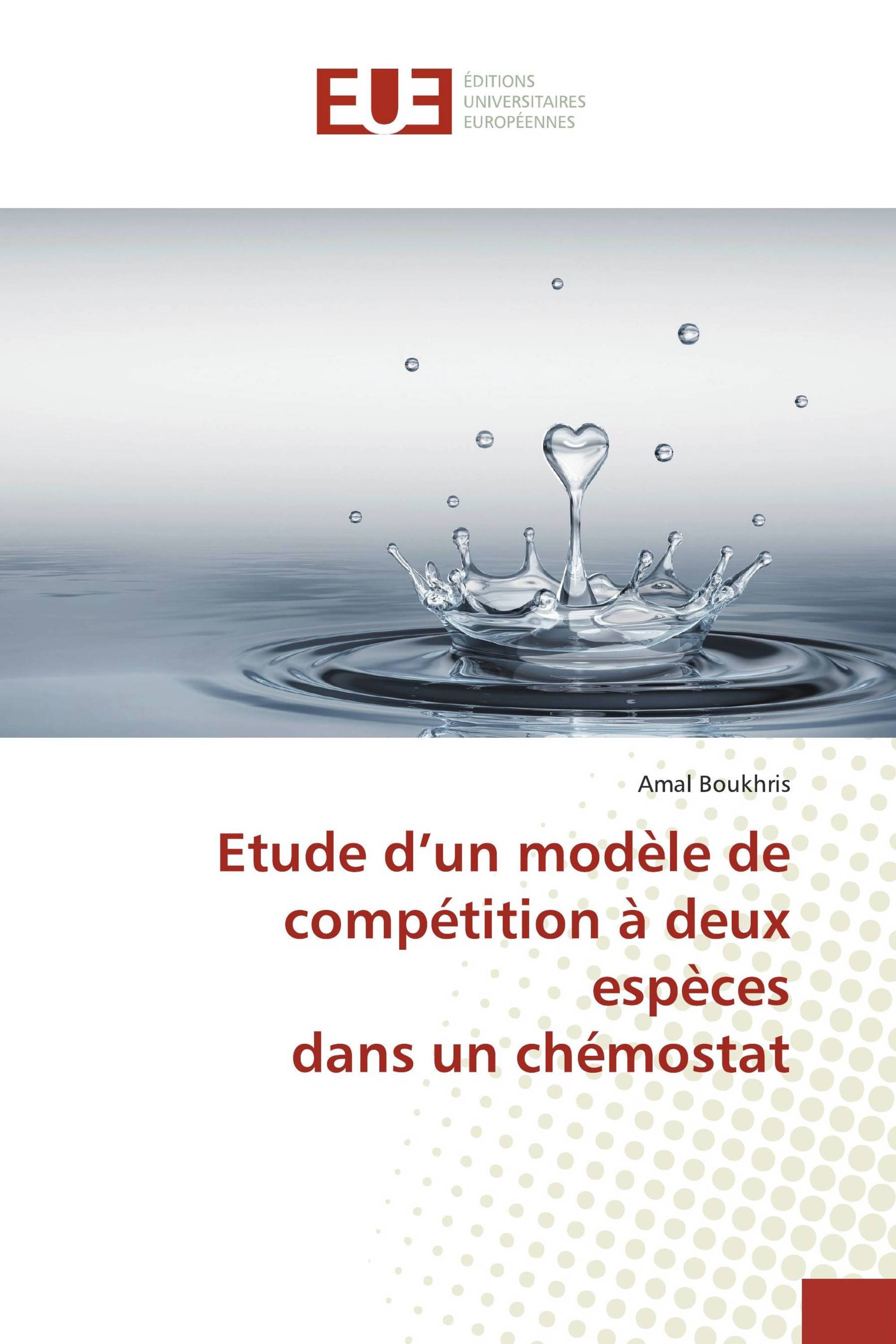 Etude d’un modèle de compétition à deux espèces dans un chémostat