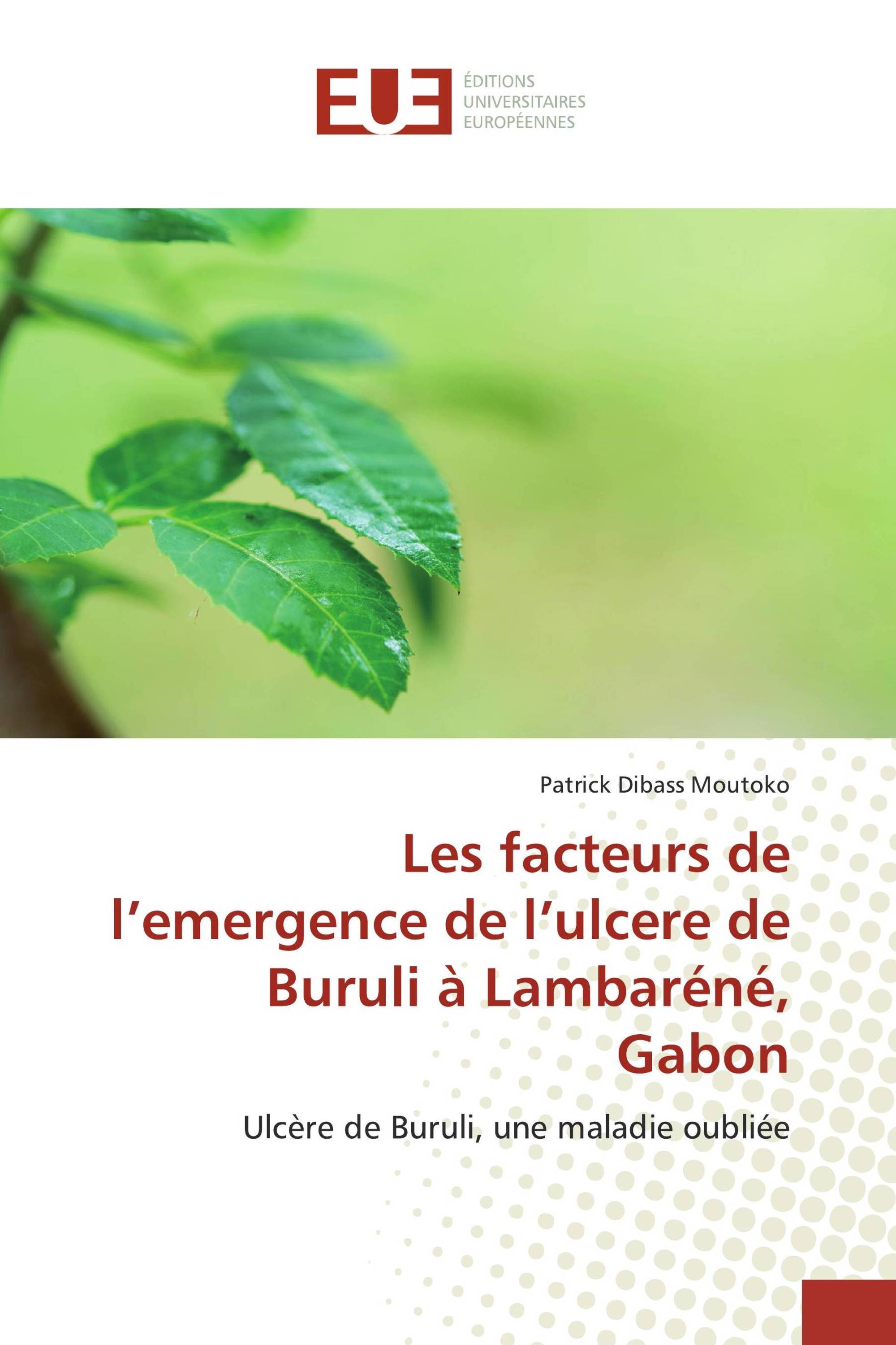 Les facteurs de l’emergence de l’ulcere de Buruli à Lambaréné, Gabon