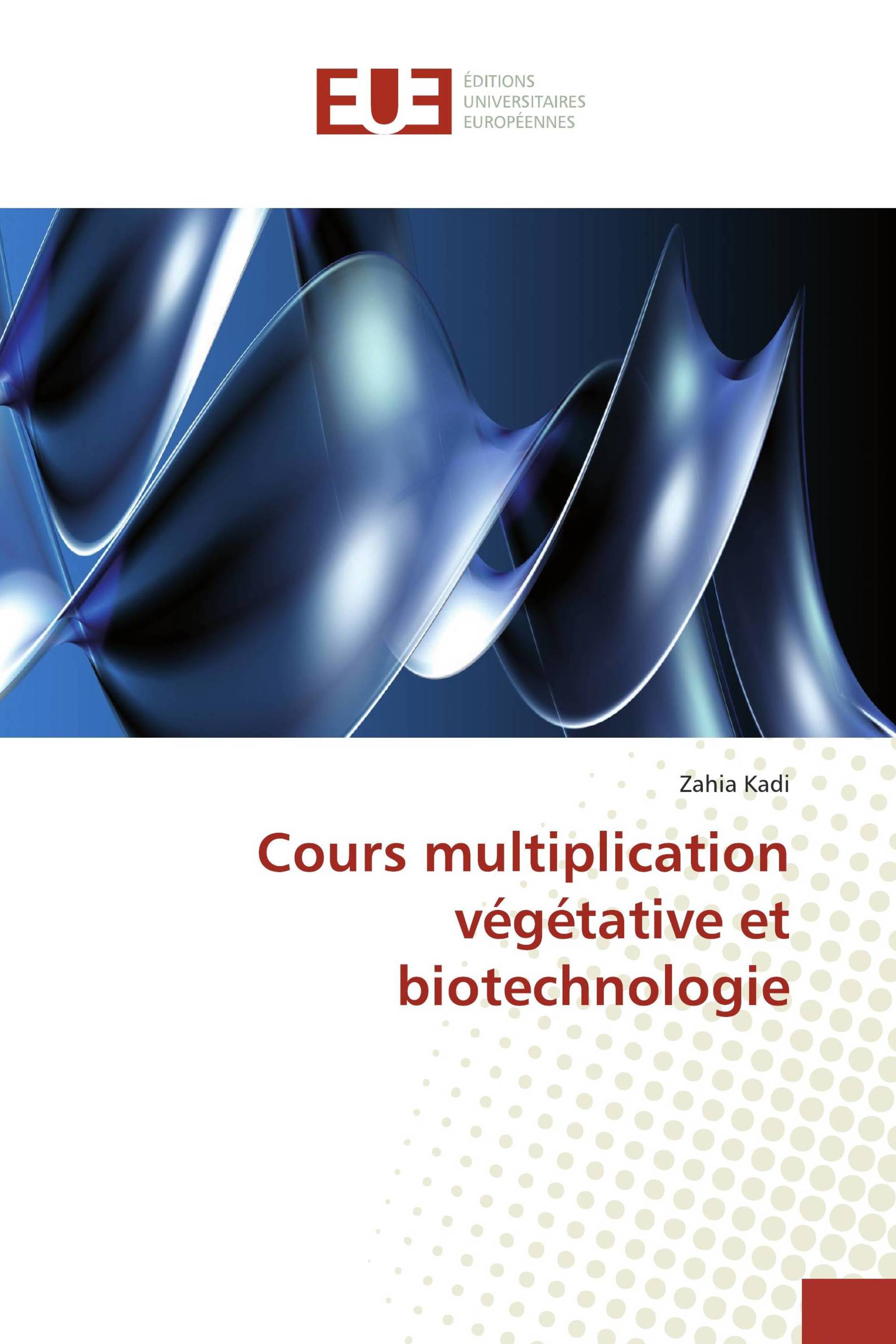 Cours multiplication végétative et biotechnologie