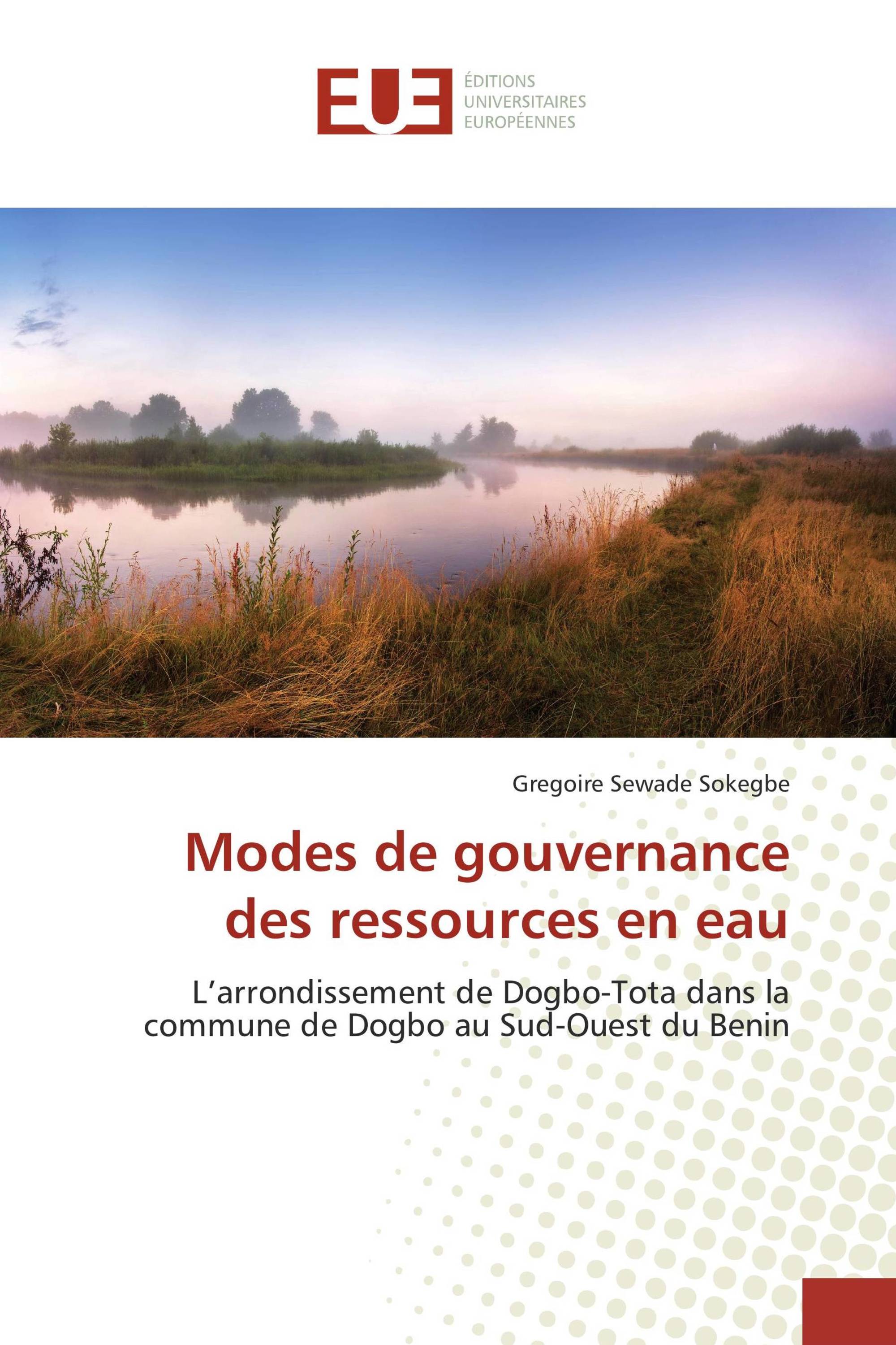 Modes de gouvernance des ressources en eau