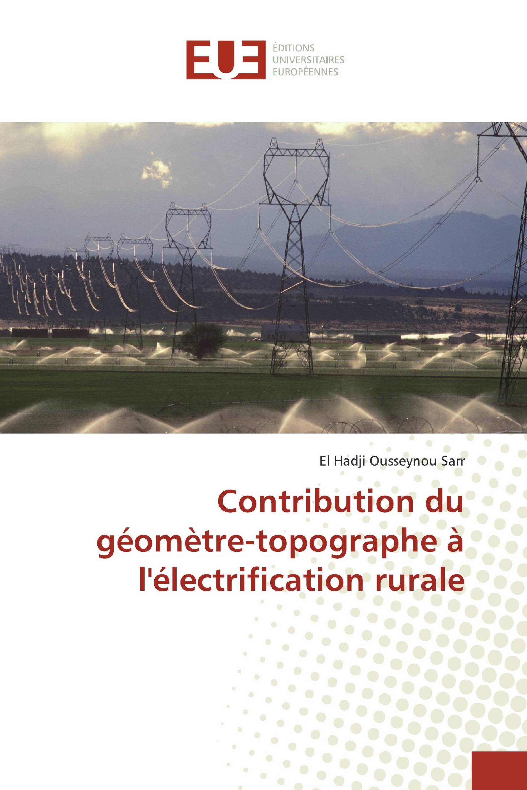 Contribution du géomètre-topographe à l'électrification rurale