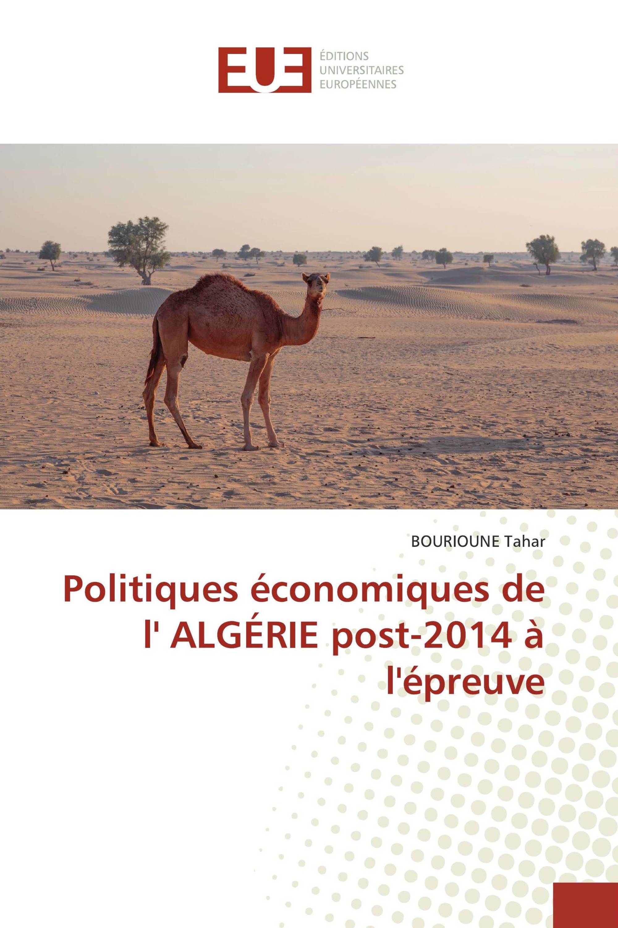 Politiques économiques de l' ALGÉRIE post-2014 à l'épreuve