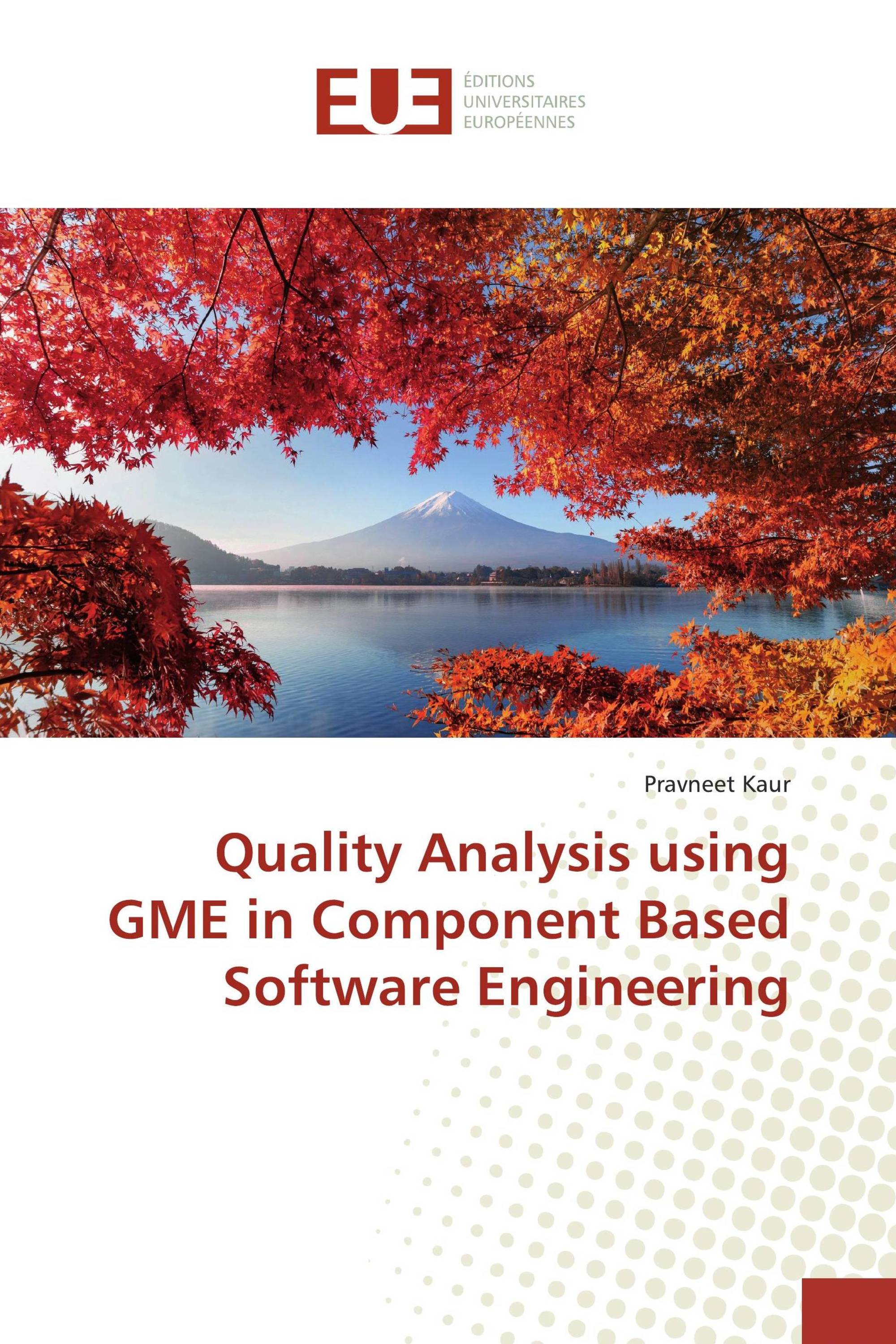 Quality Analysis using GME in Component Based Software Engineering