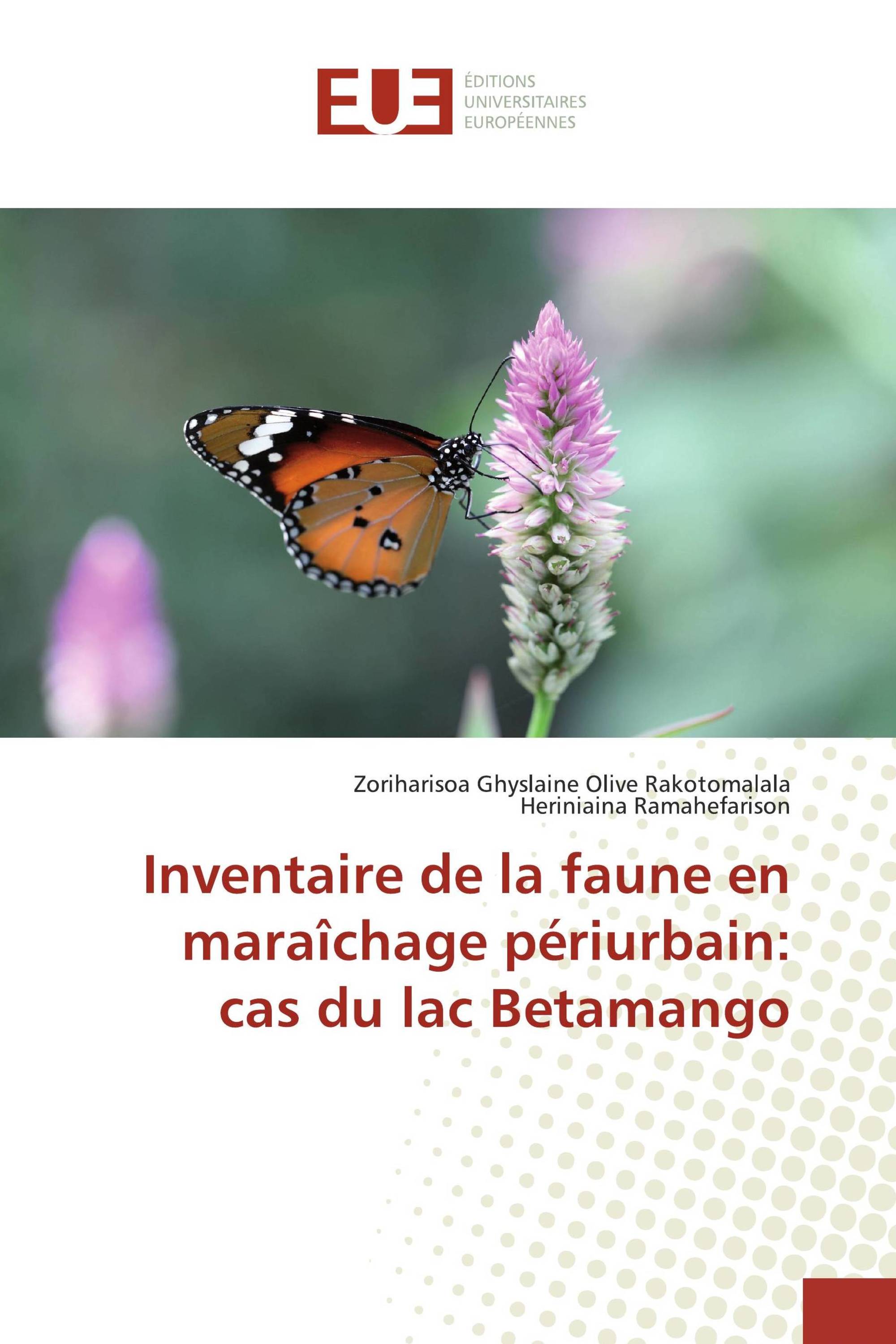 Inventaire de la faune en maraîchage périurbain: cas du lac Betamango