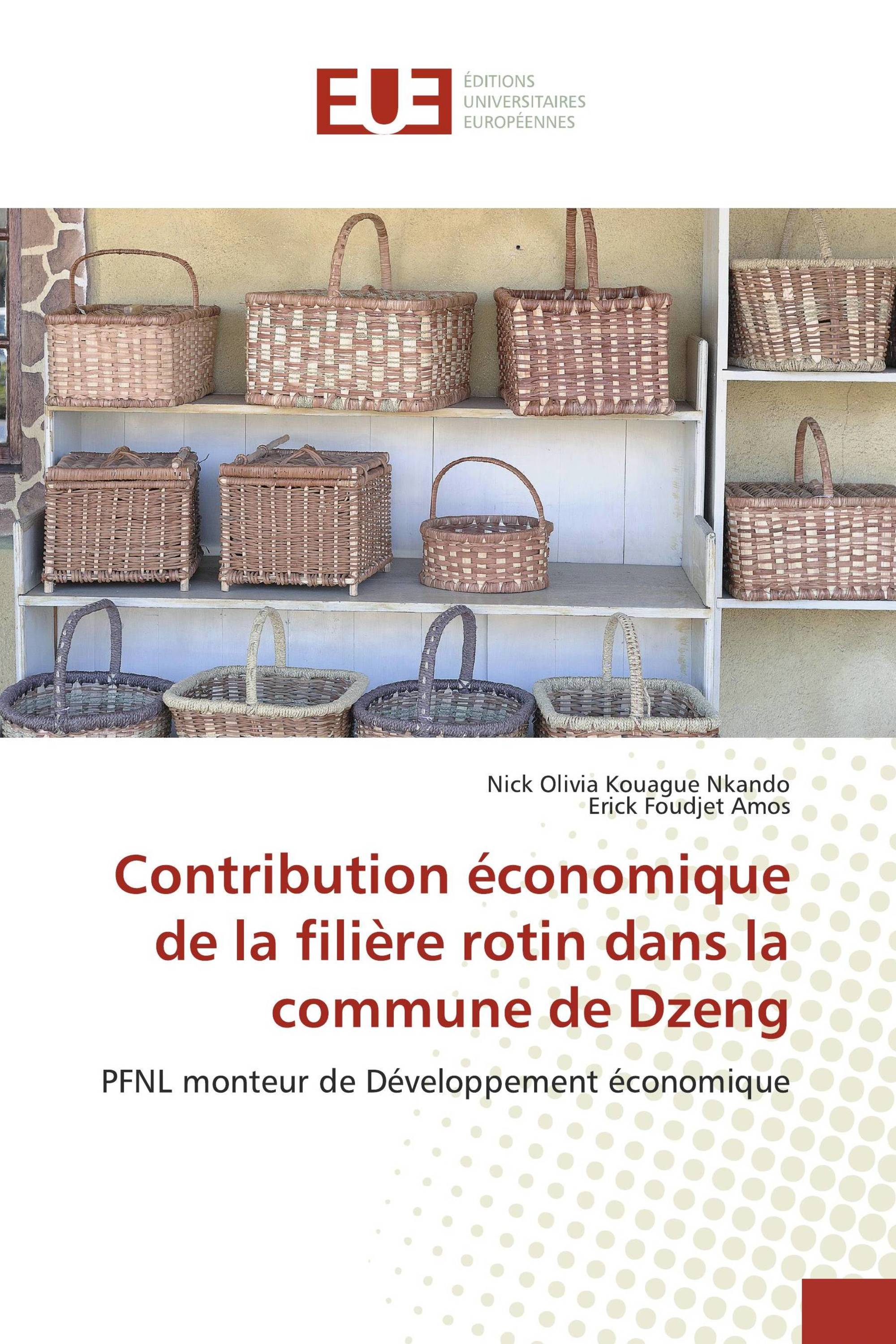 Contribution économique de la filière rotin dans la commune de Dzeng