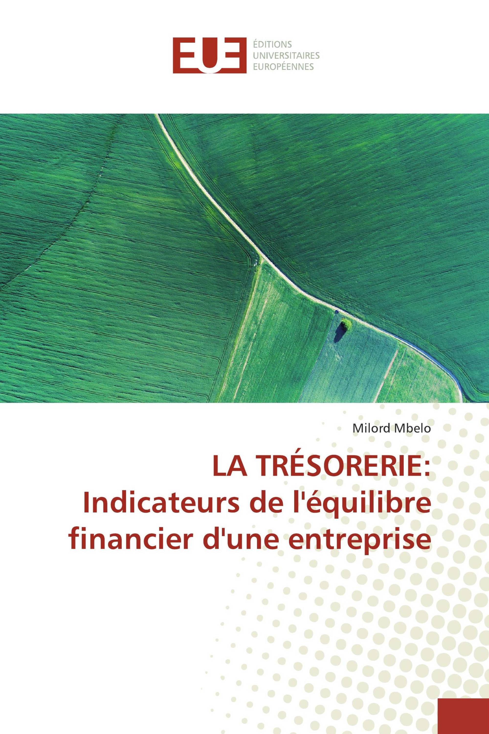 LA TRÉSORERIE: Indicateurs de l'équilibre financier d'une entreprise