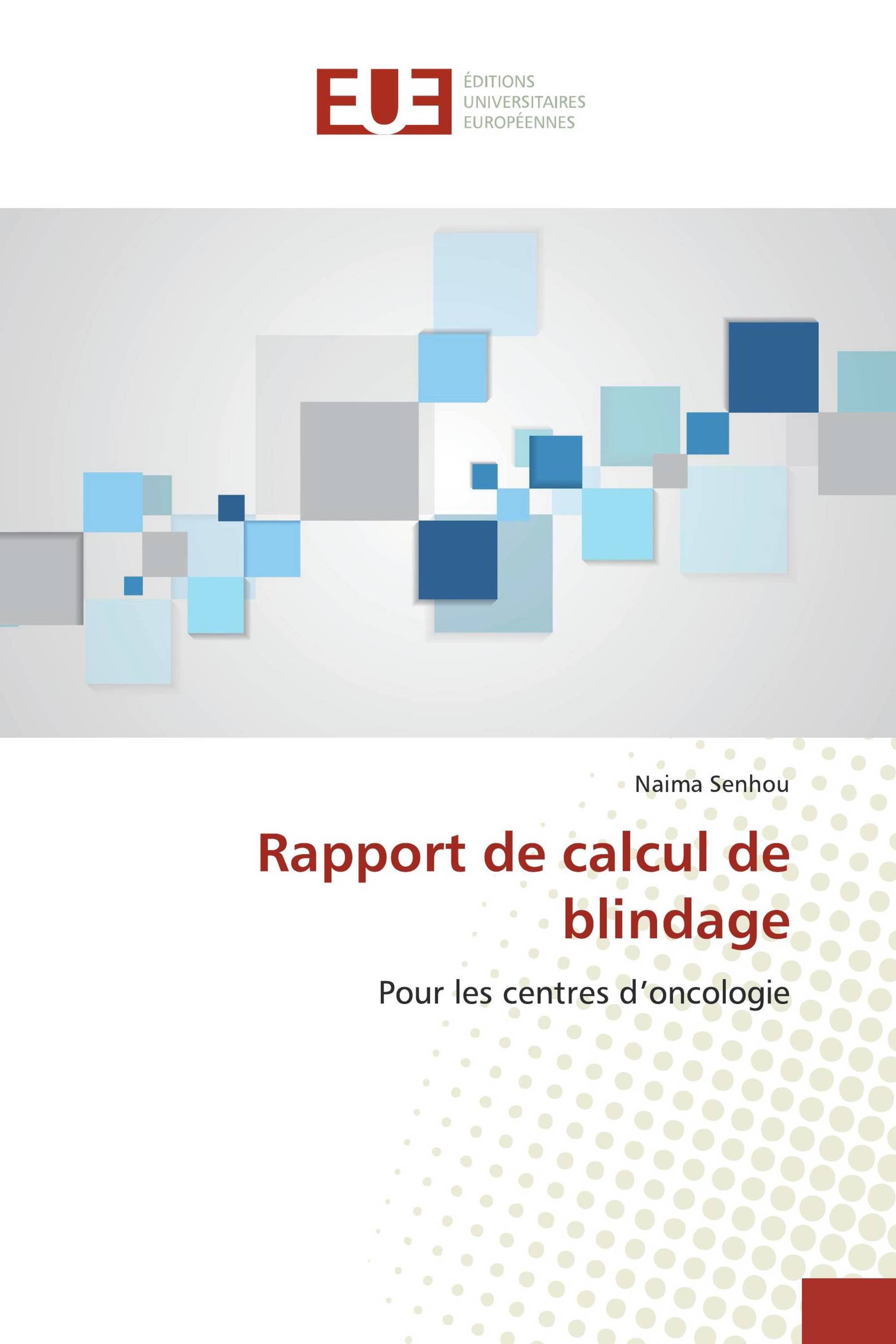 Rapport de calcul de blindage