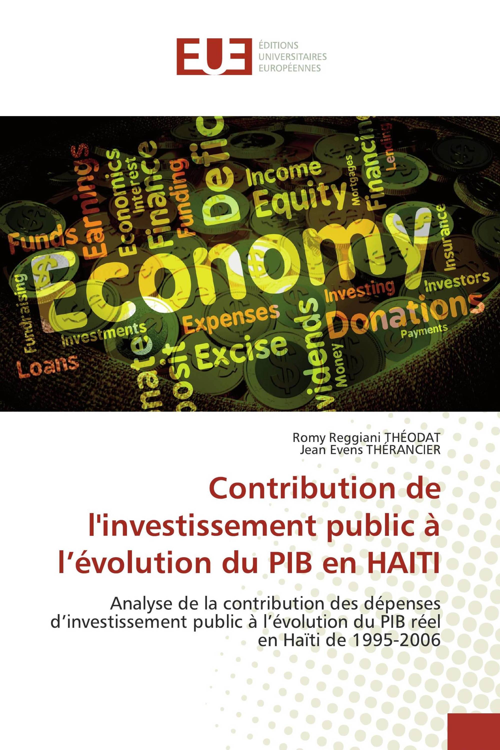 Contribution de l'investissement public à l’évolution du PIB en HAITI