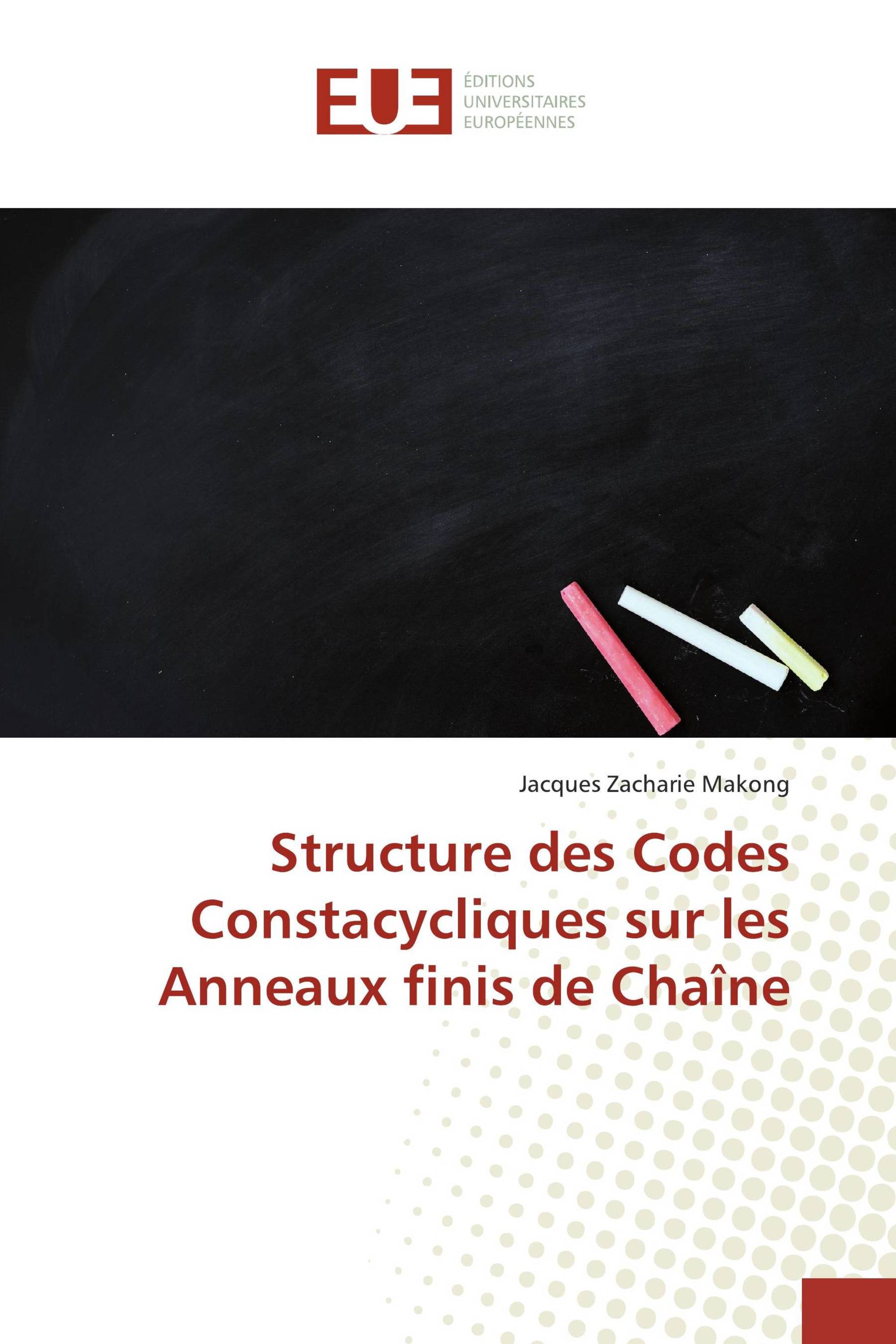 Structure des Codes Constacycliques sur les Anneaux finis de Chaîne