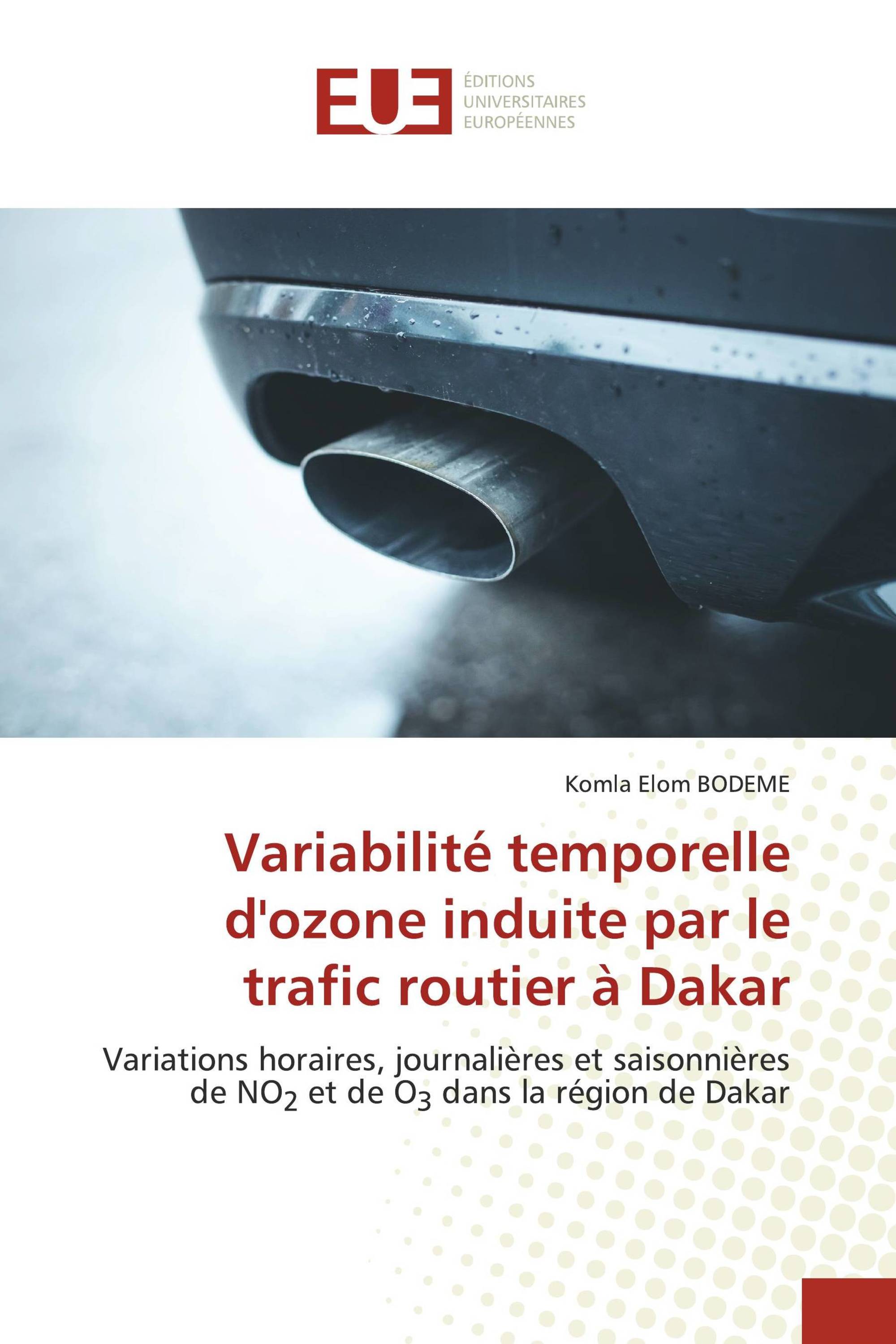 Variabilité temporelle d'ozone induite par le trafic routier à Dakar