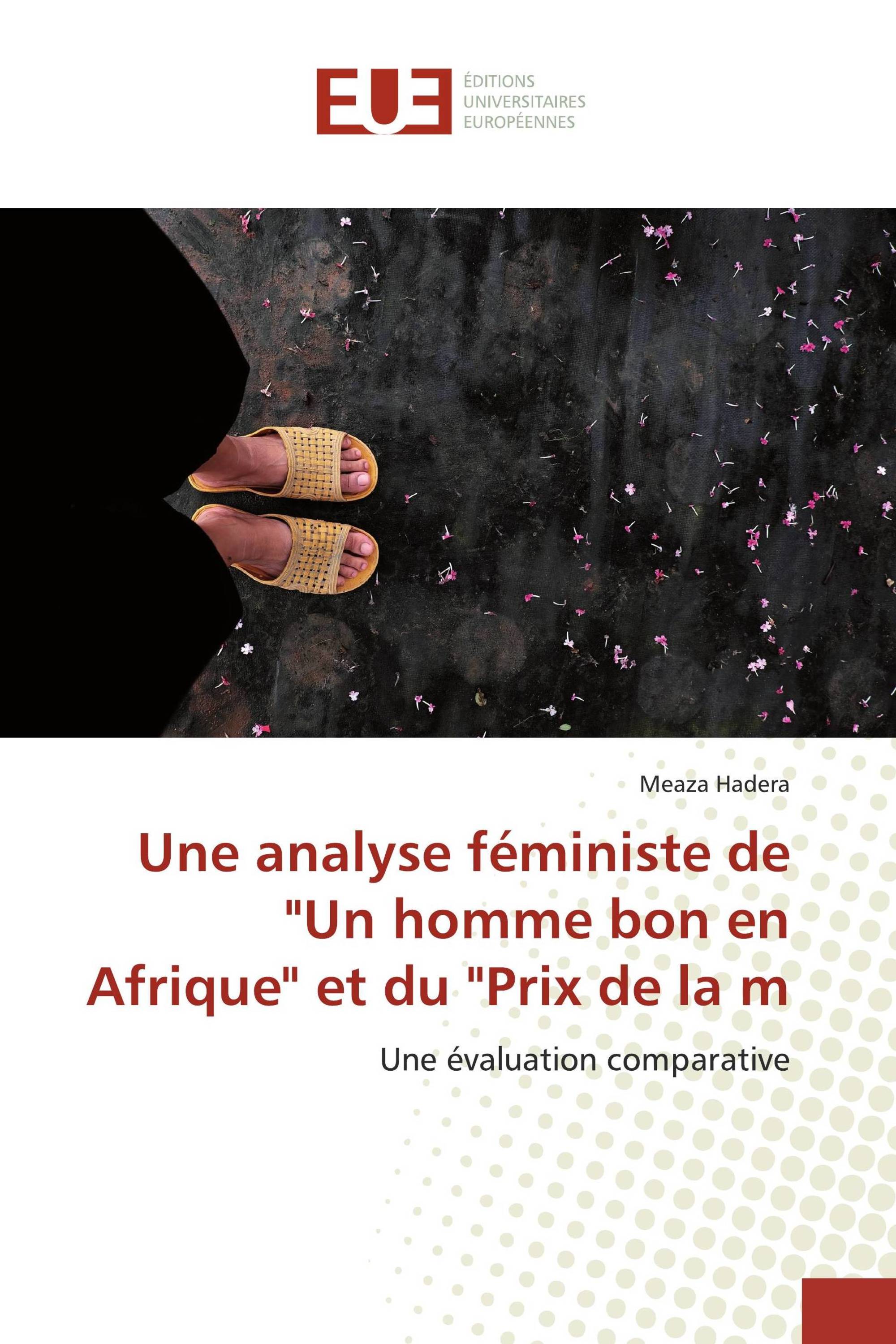 Une analyse féministe de "Un homme bon en Afrique" et du "Prix de la m