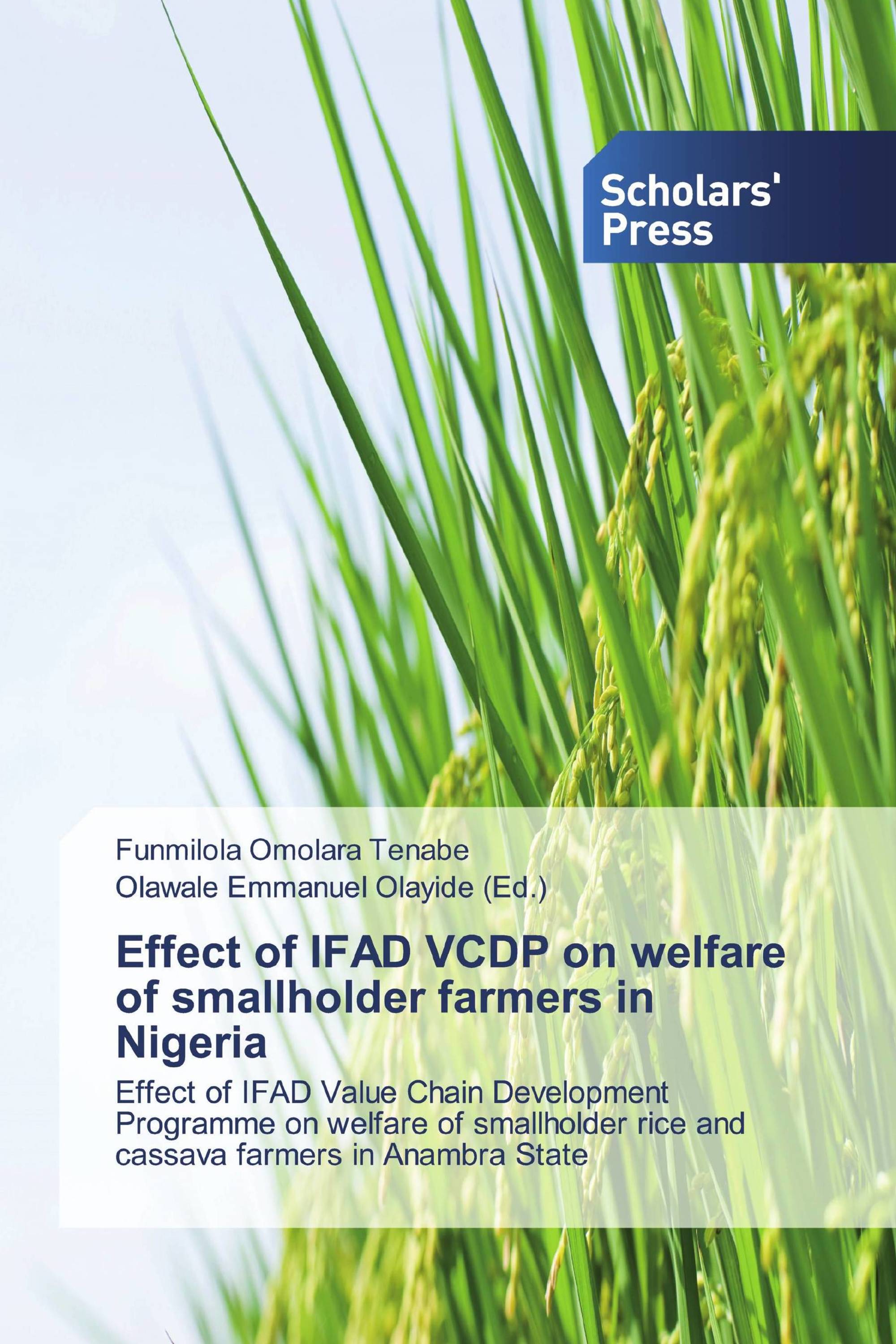 Effect of IFAD VCDP on welfare of smallholder farmers in Nigeria