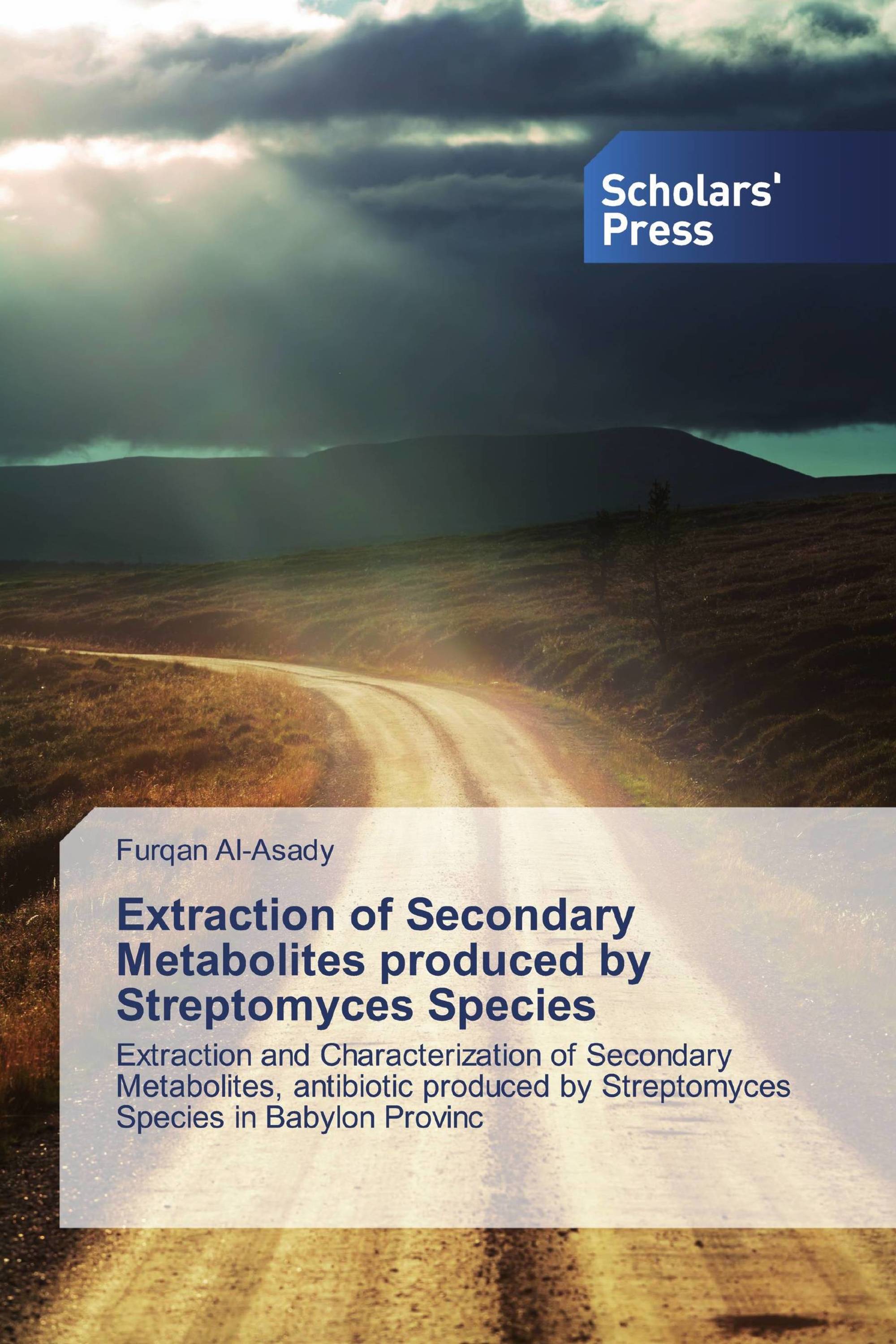 Extraction of Secondary Metabolites produced by Streptomyces Species