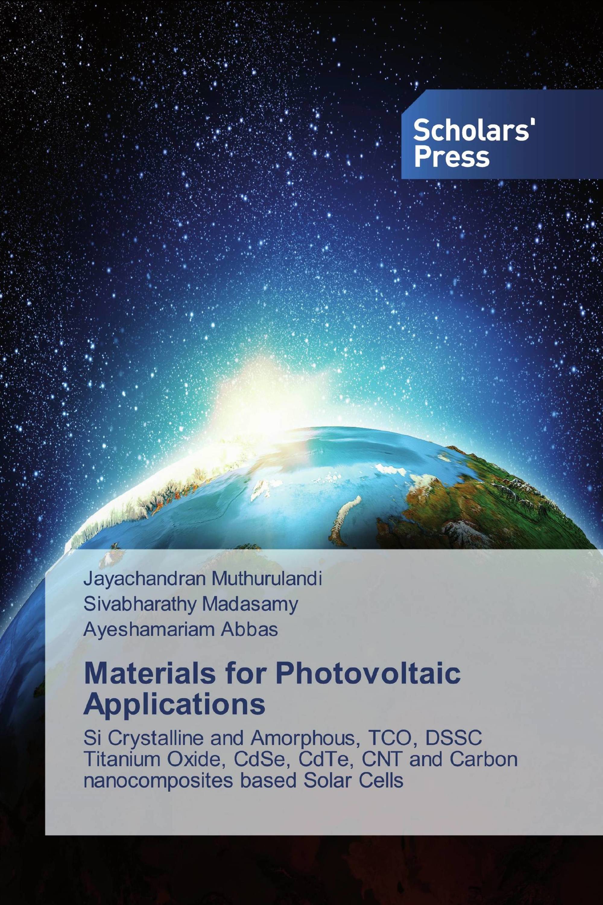 Materials for Photovoltaic Applications