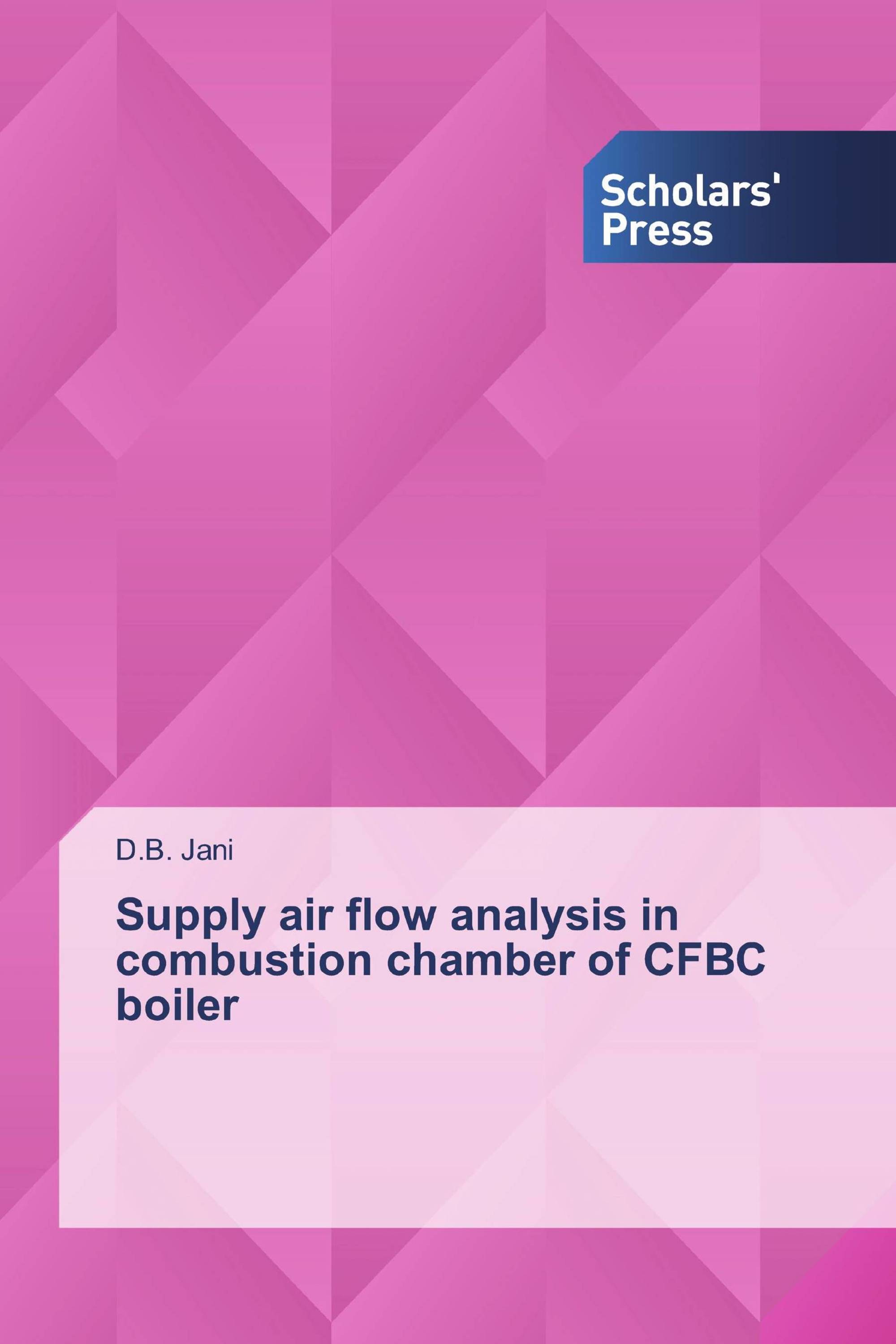 Supply air flow analysis in combustion chamber of CFBC boiler