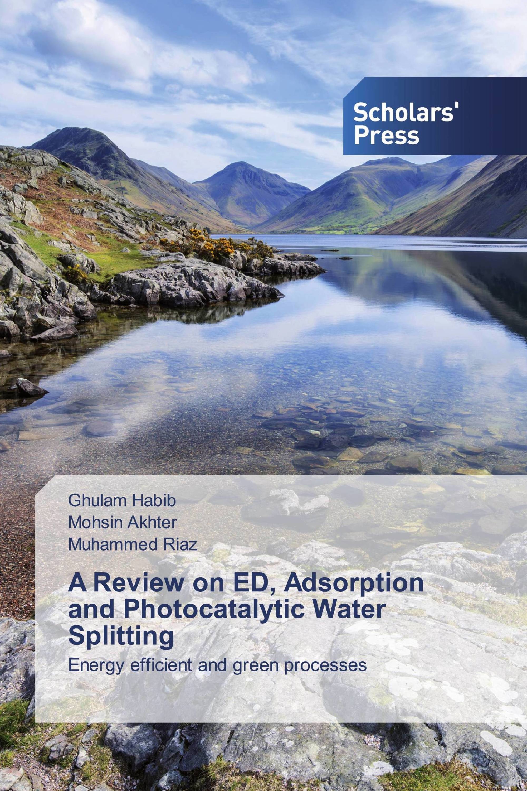 A Review on ED, Adsorption and Photocatalytic Water Splitting