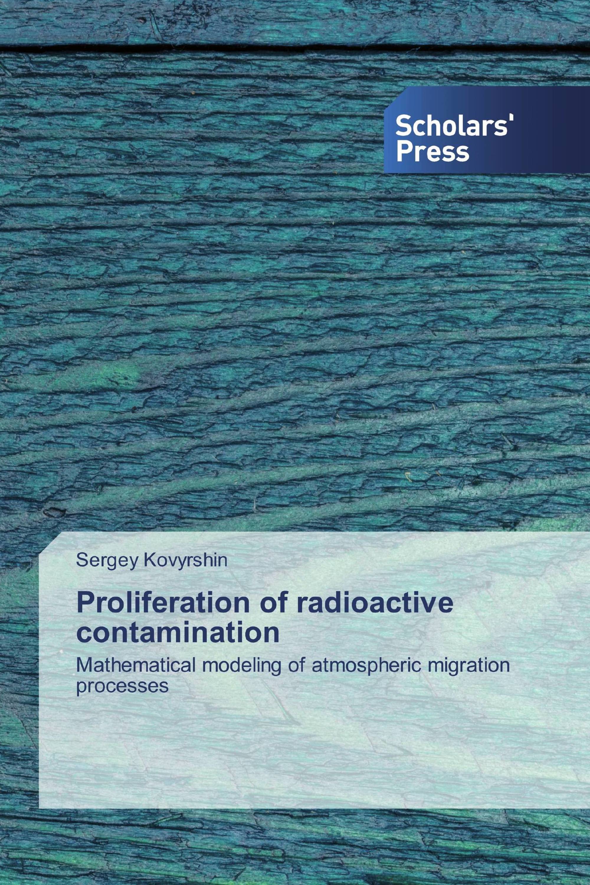 Proliferation of radioactive contamination