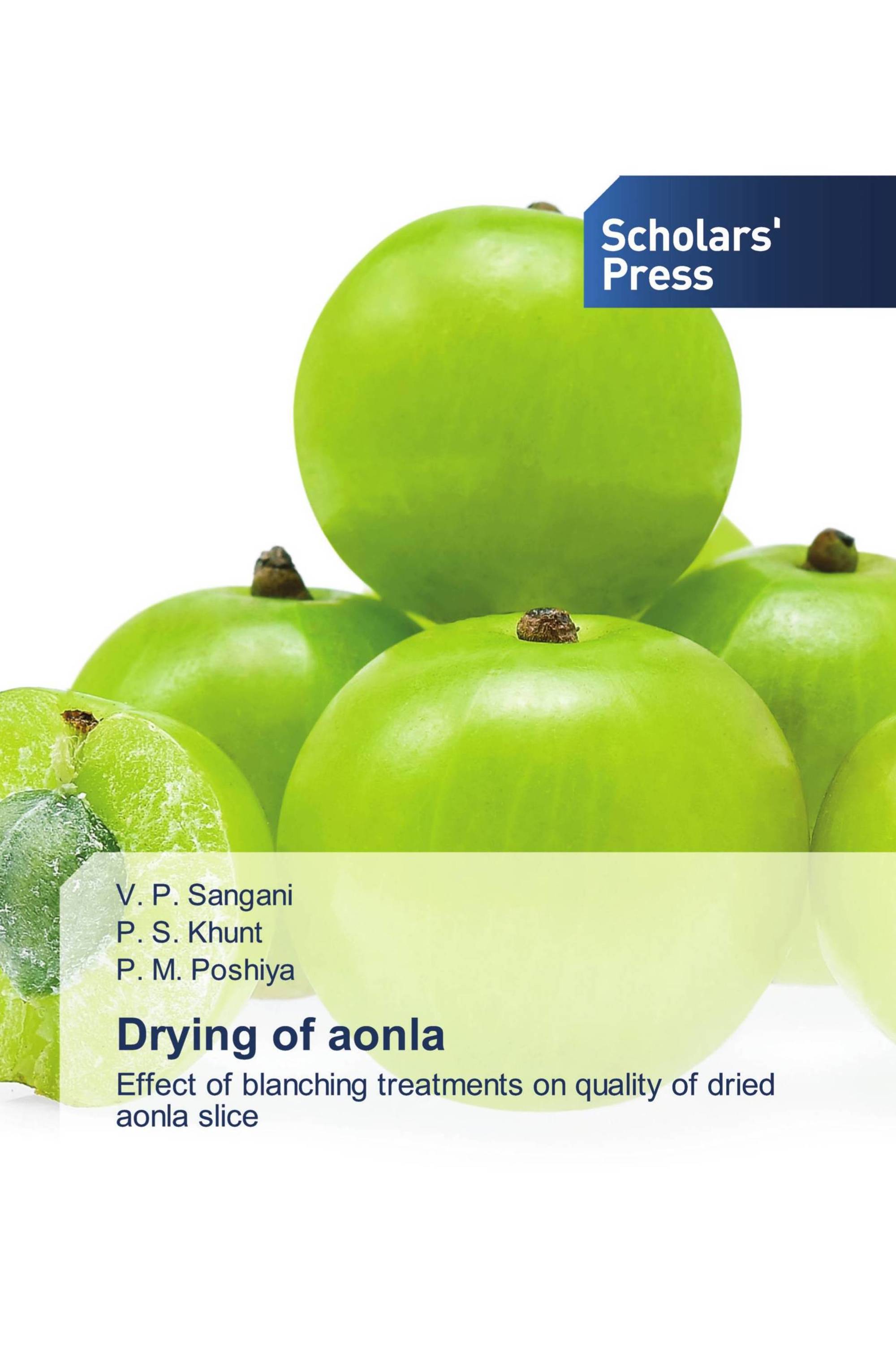 Drying of aonla