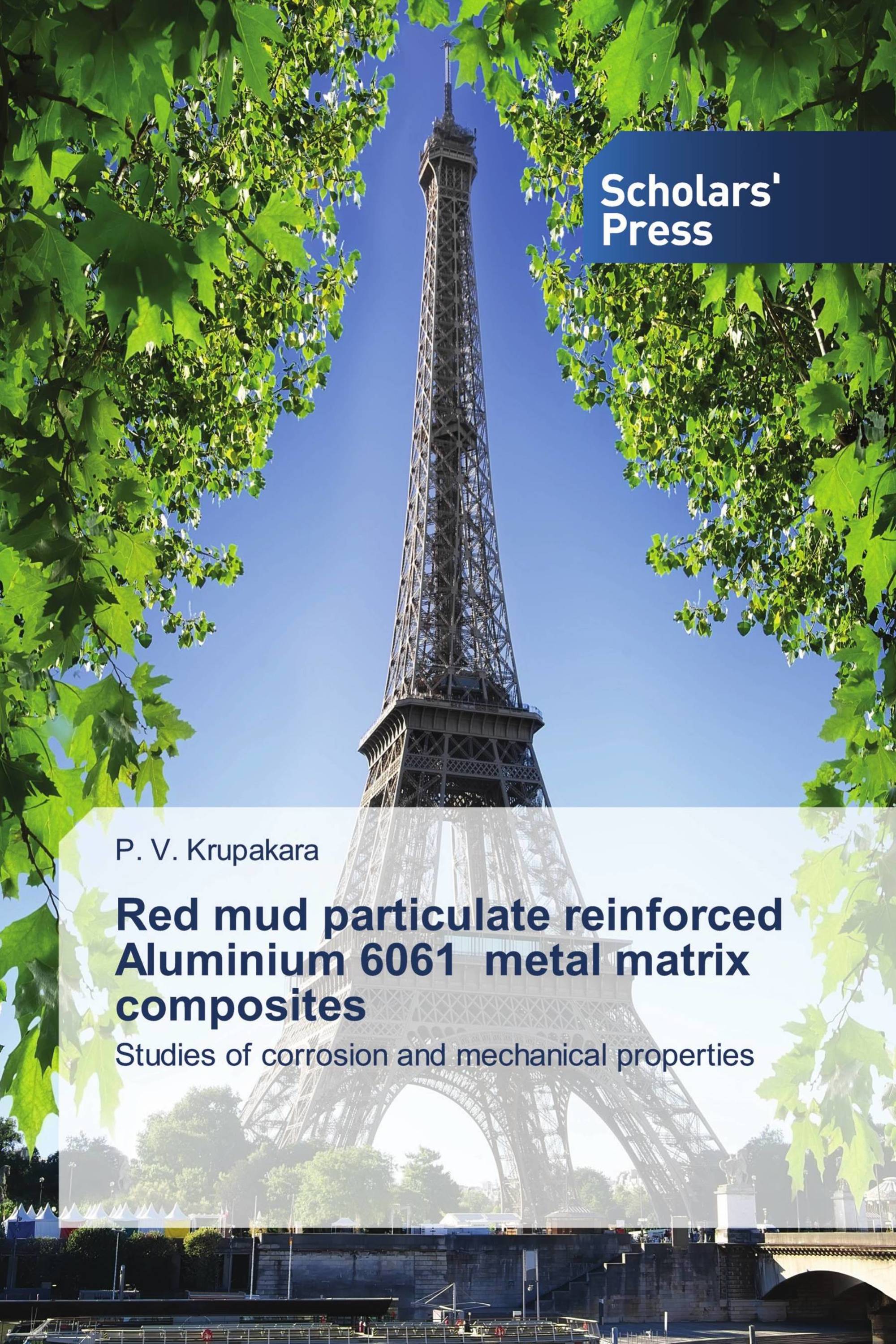 Red mud particulate reinforced Aluminium 6061 metal matrix composites