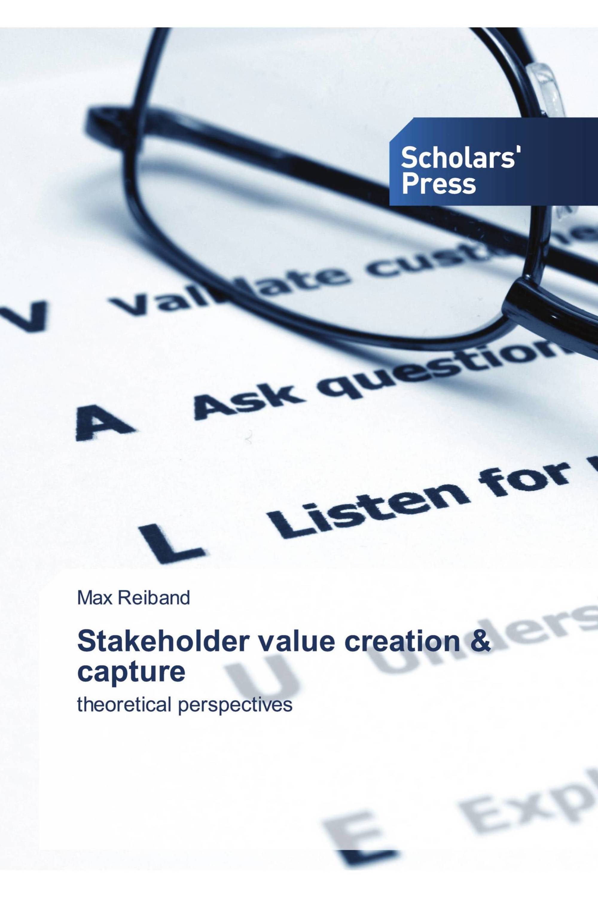 Stakeholder value creation & capture