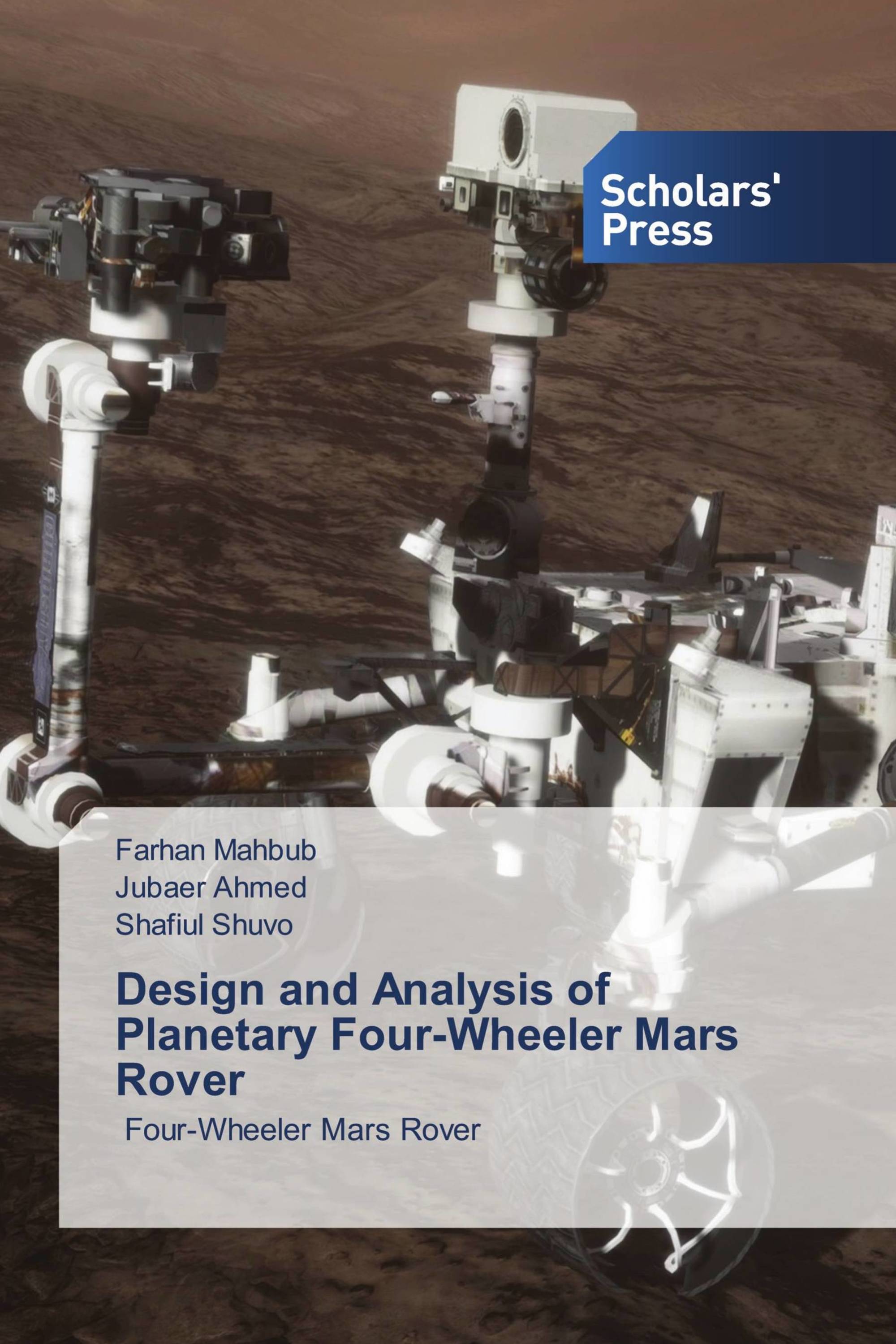 Design and Analysis of Planetary Four-Wheeler Mars Rover