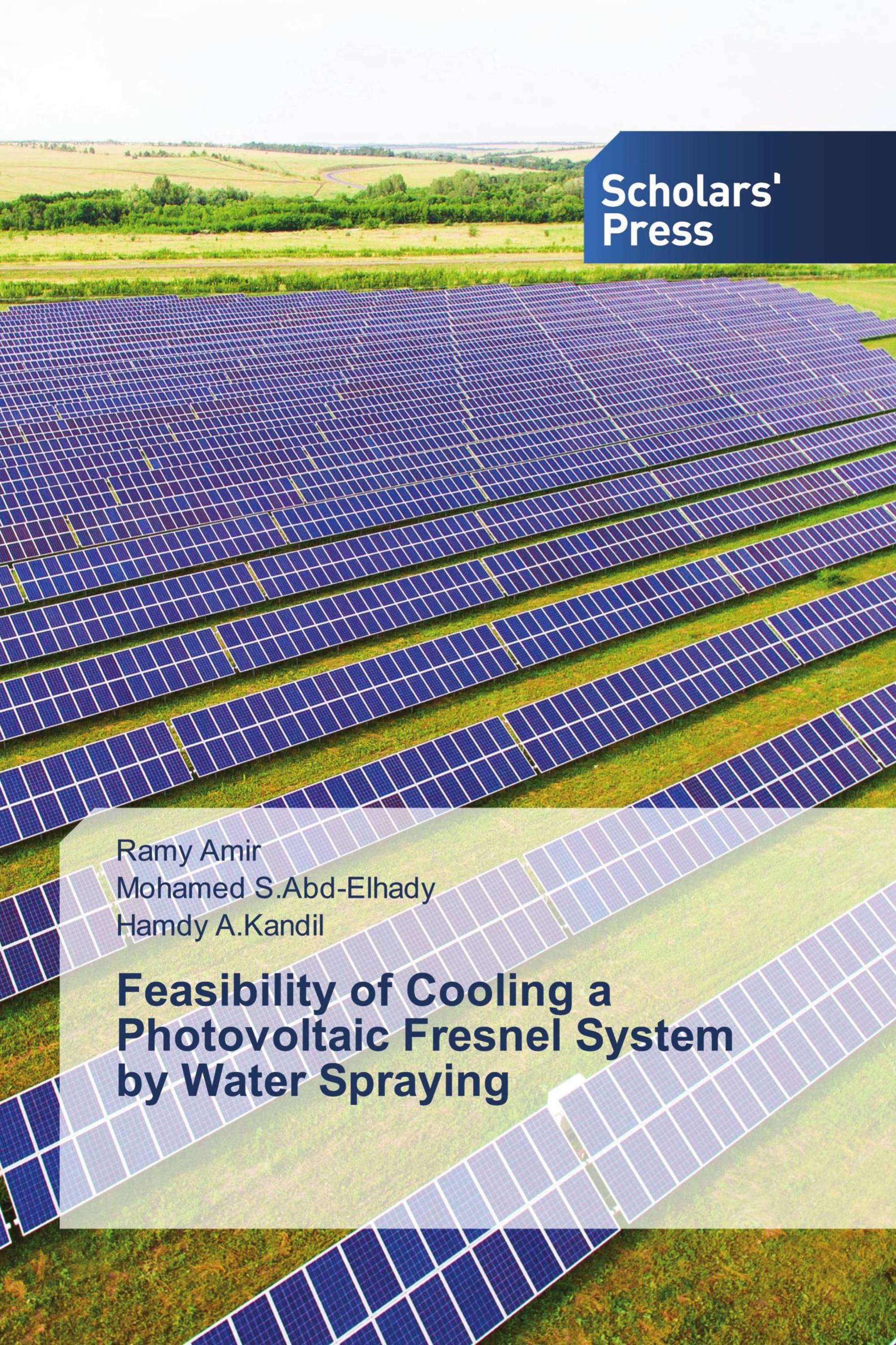 Feasibility of Cooling a Photovoltaic Fresnel System by Water Spraying