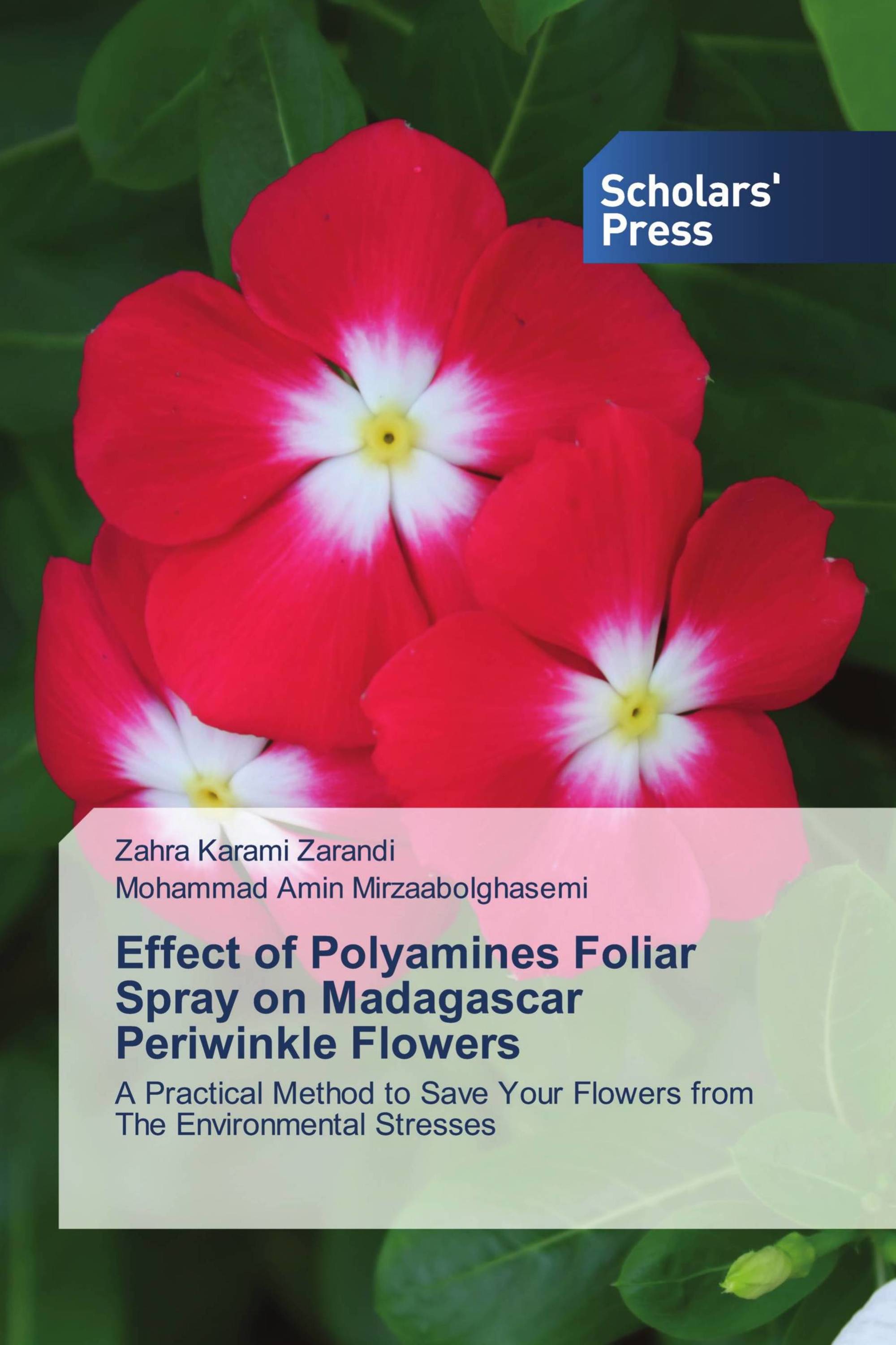 Effect of Polyamines Foliar Spray on Madagascar Periwinkle Flowers