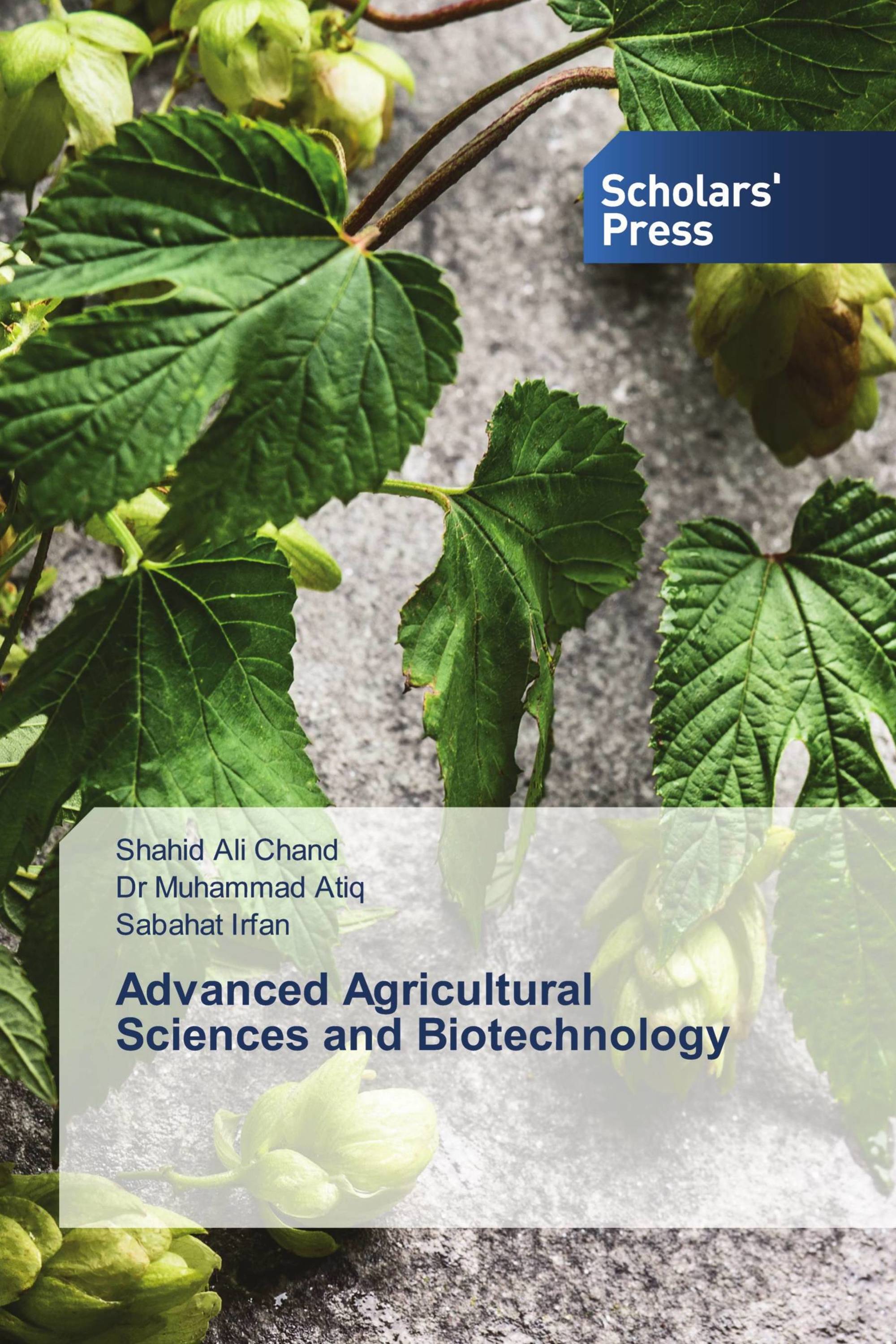 Advanced Agricultural Sciences and Biotechnology