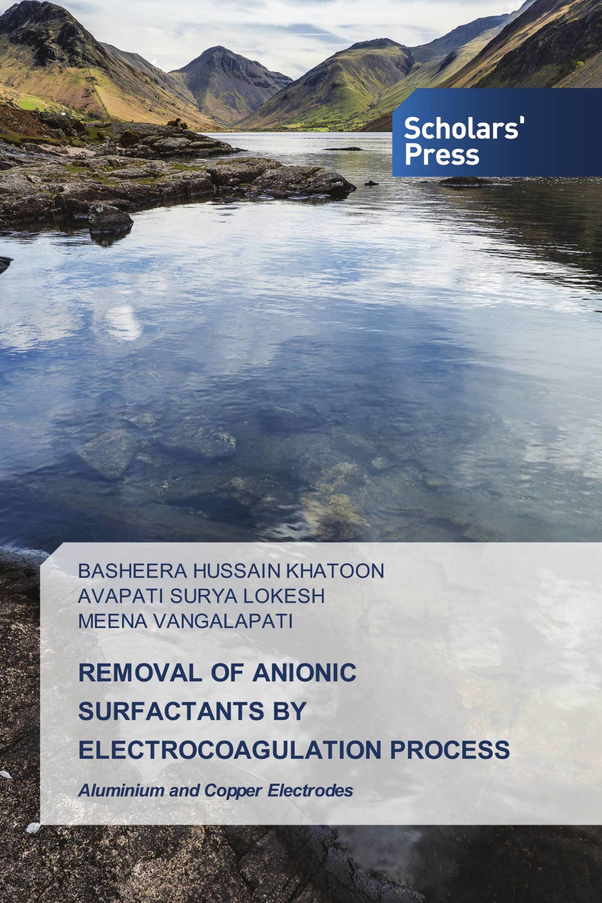 REMOVAL OF ANIONIC SURFACTANTS BY ELECTROCOAGULATION PROCESS