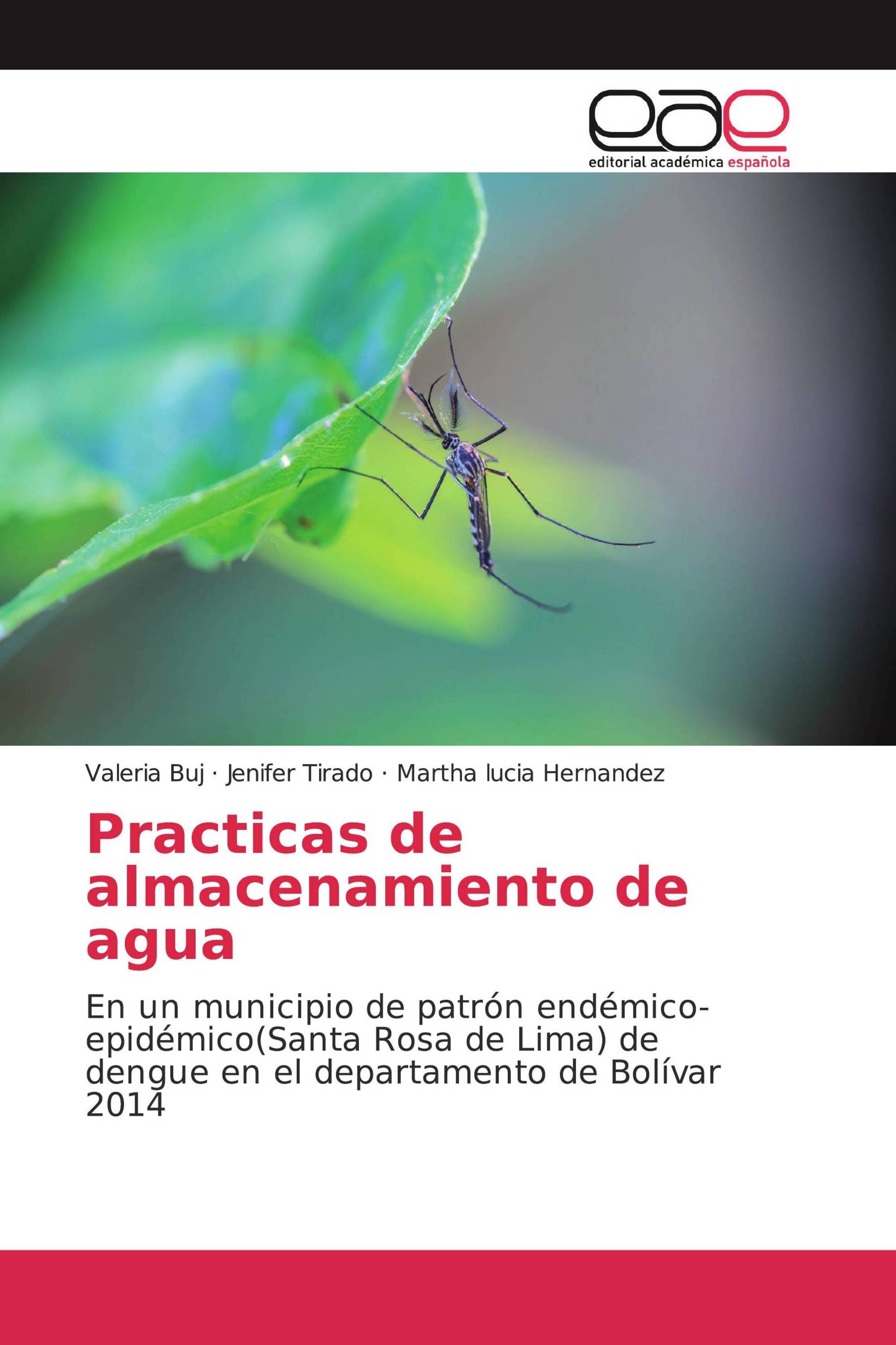 Practicas de almacenamiento de agua