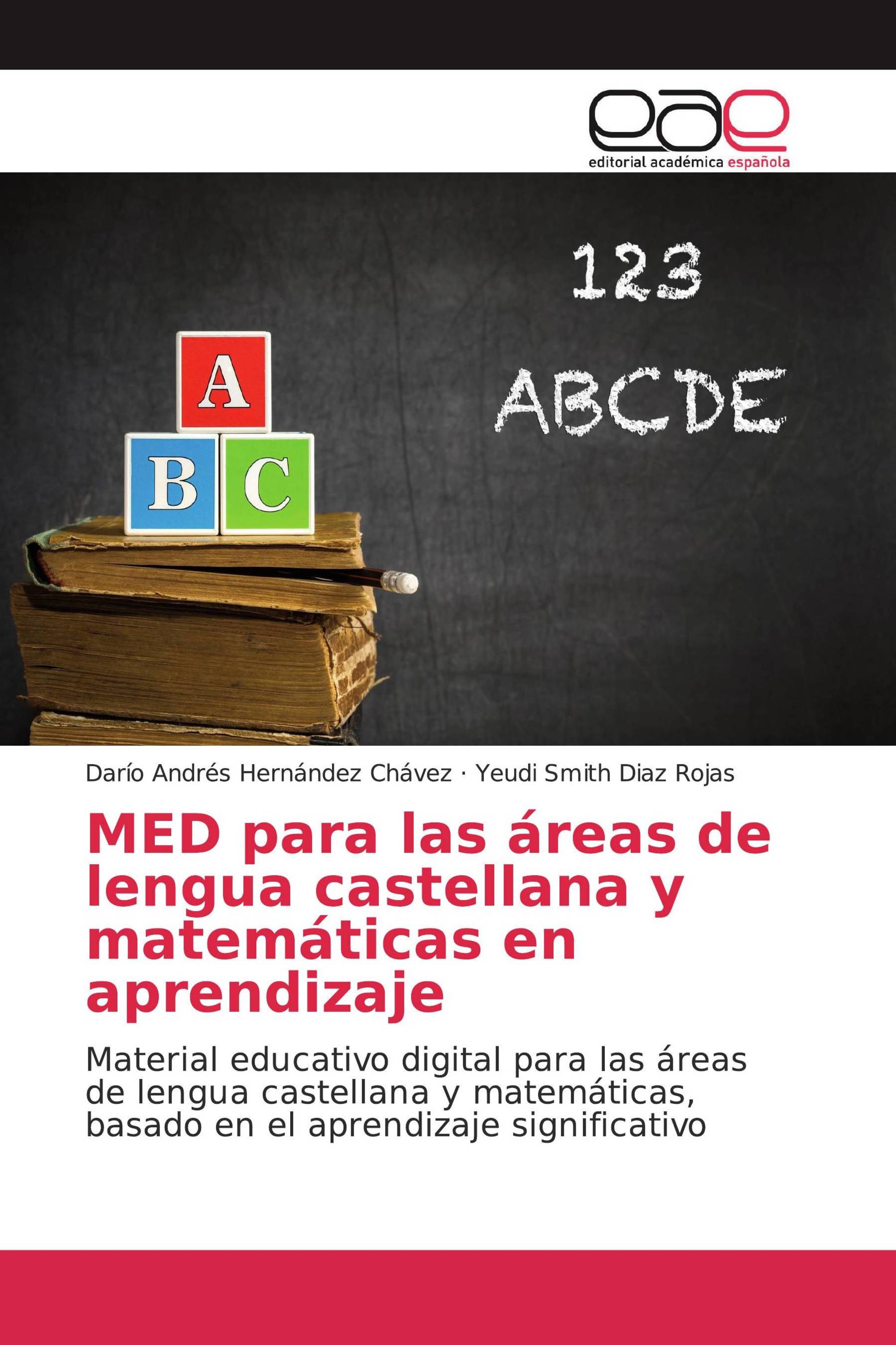 MED para las áreas de lengua castellana y matemáticas en aprendizaje