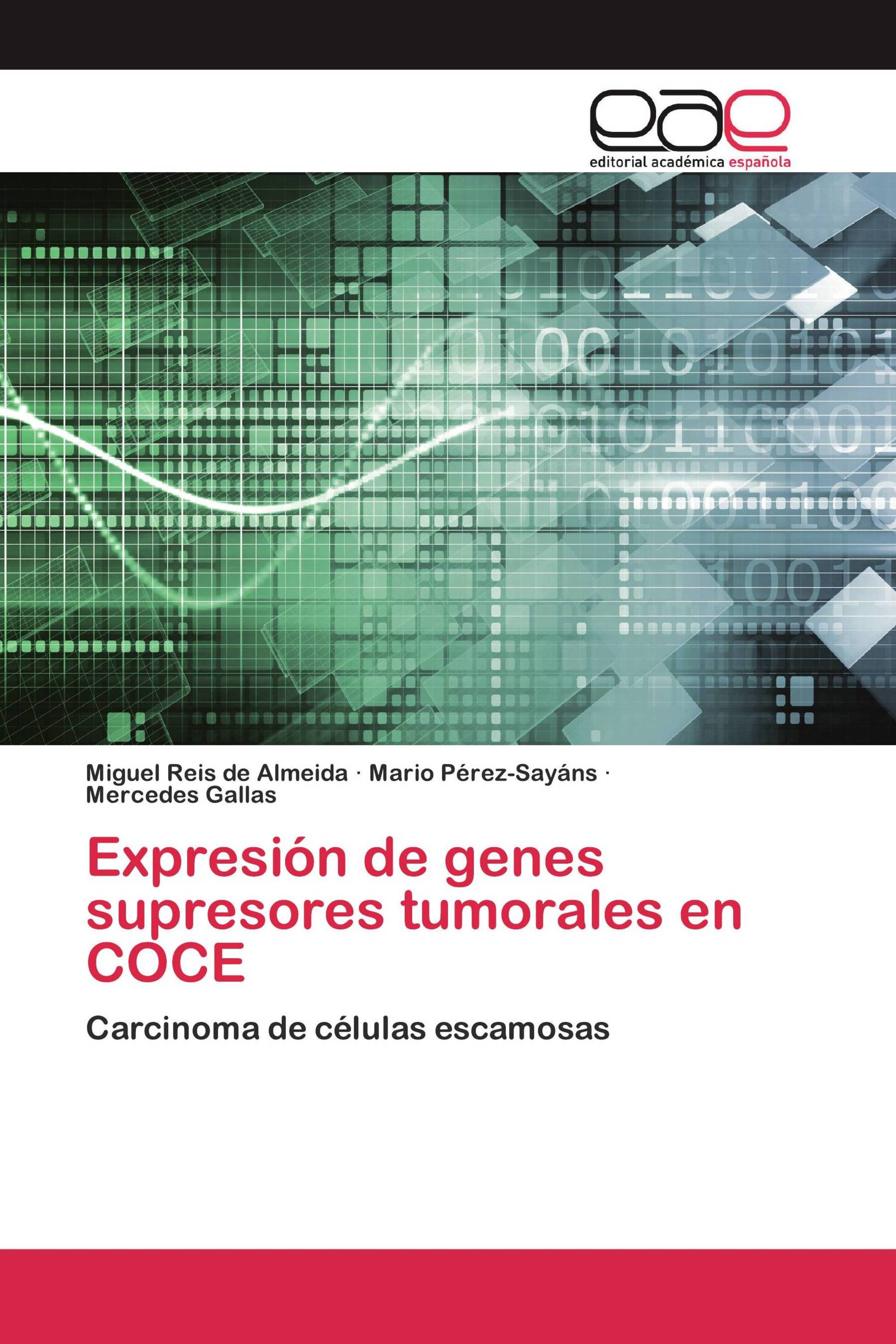 Expresión de genes supresores tumorales en COCE