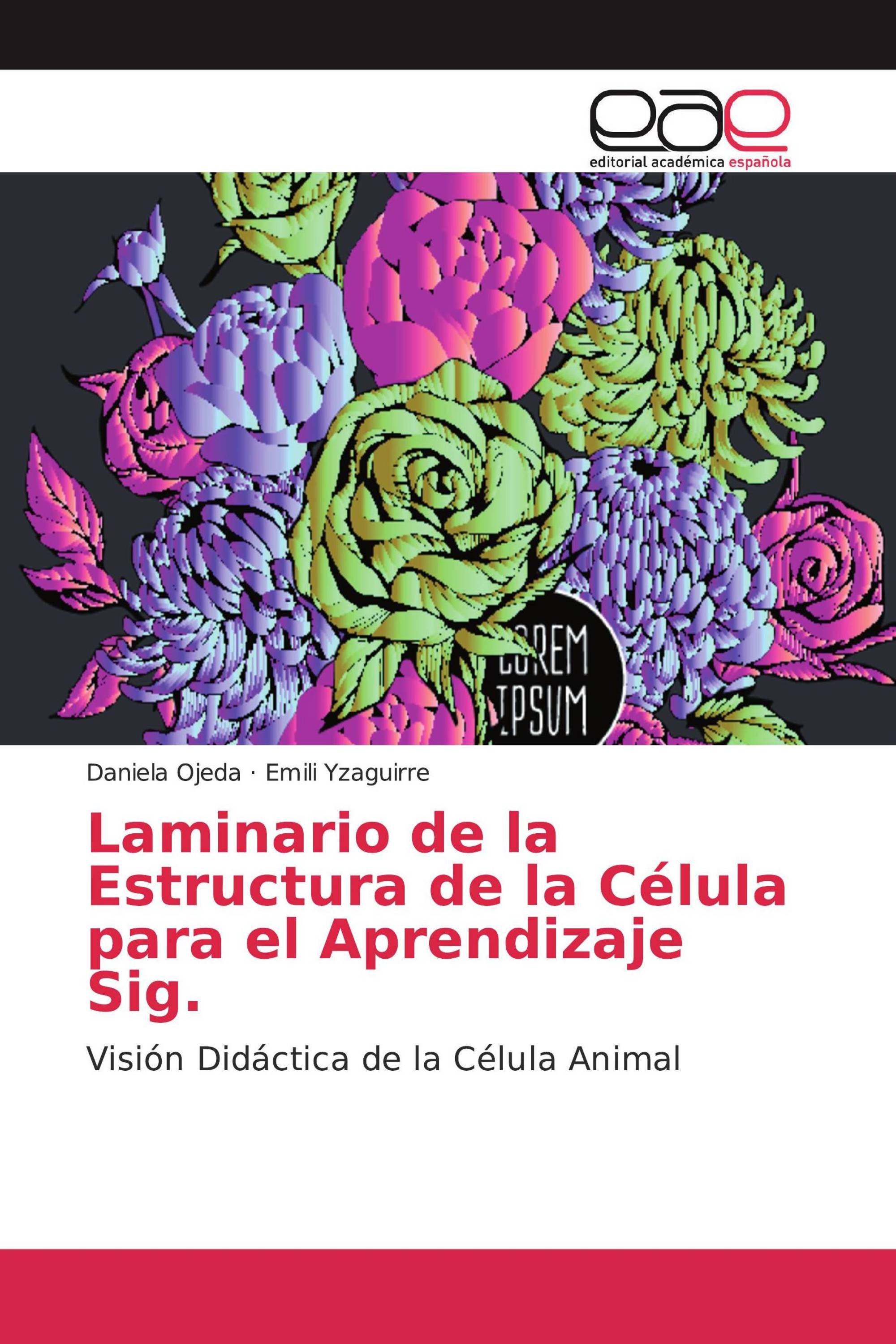 Laminario de la Estructura de la Célula para el Aprendizaje Sig.