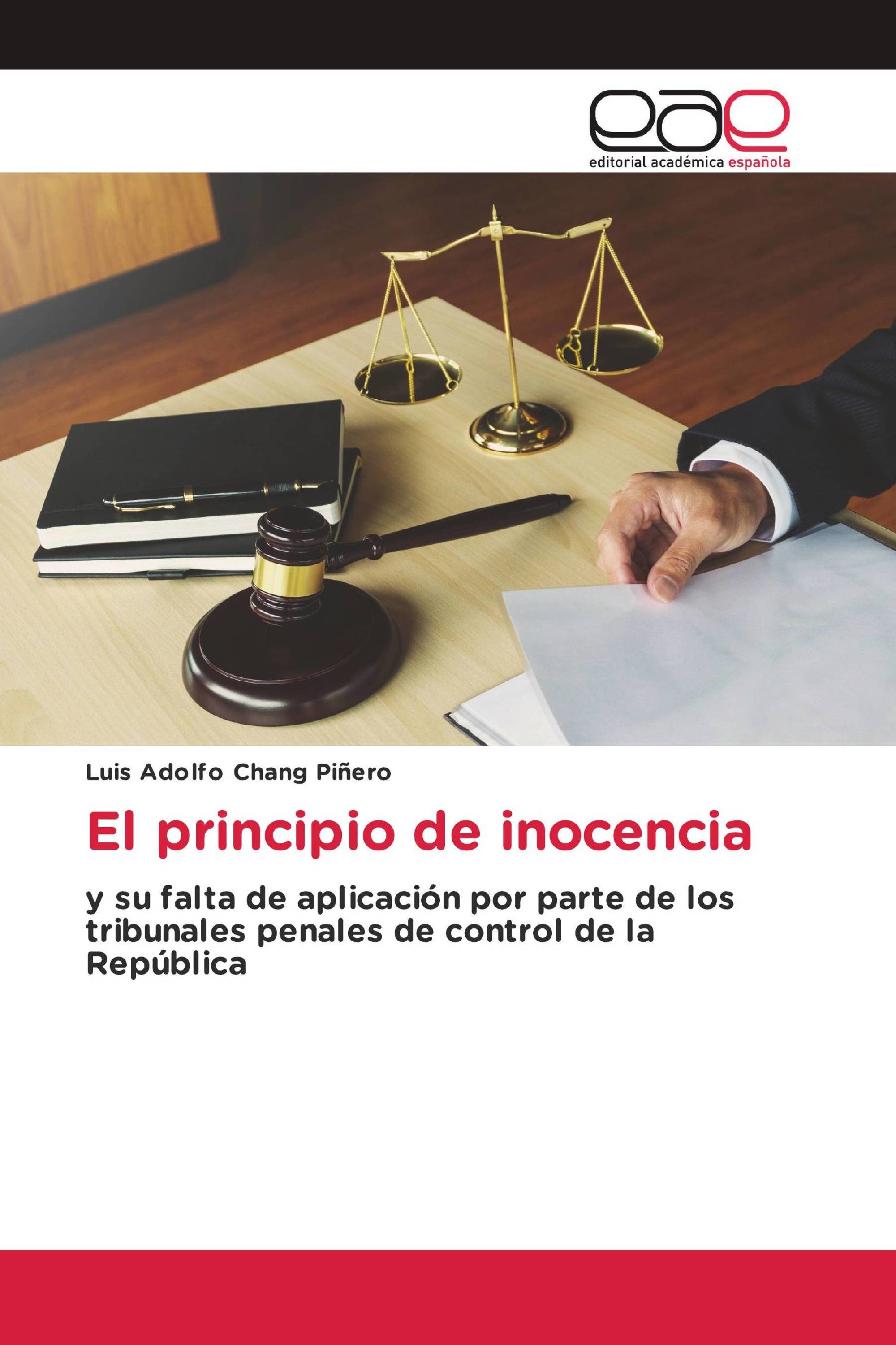 El principio de inocencia