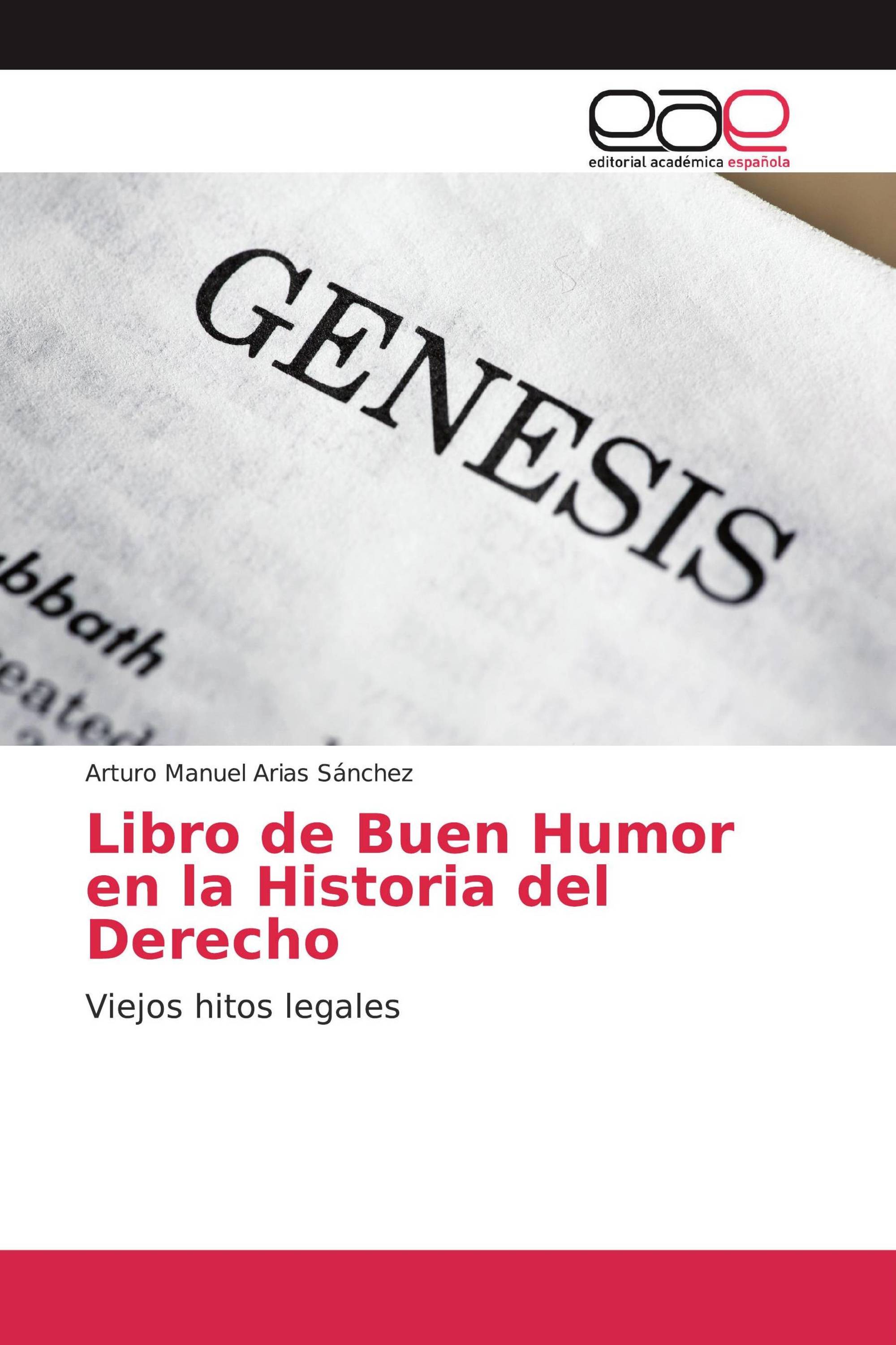 Libro de Buen Humor en la Historia del Derecho