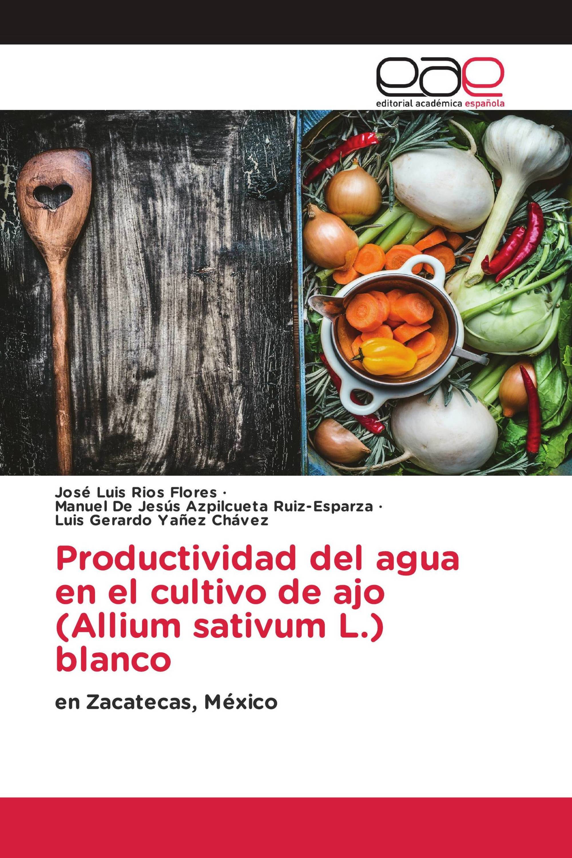 Productividad del agua en el cultivo de ajo (Allium sativum L.) blanco