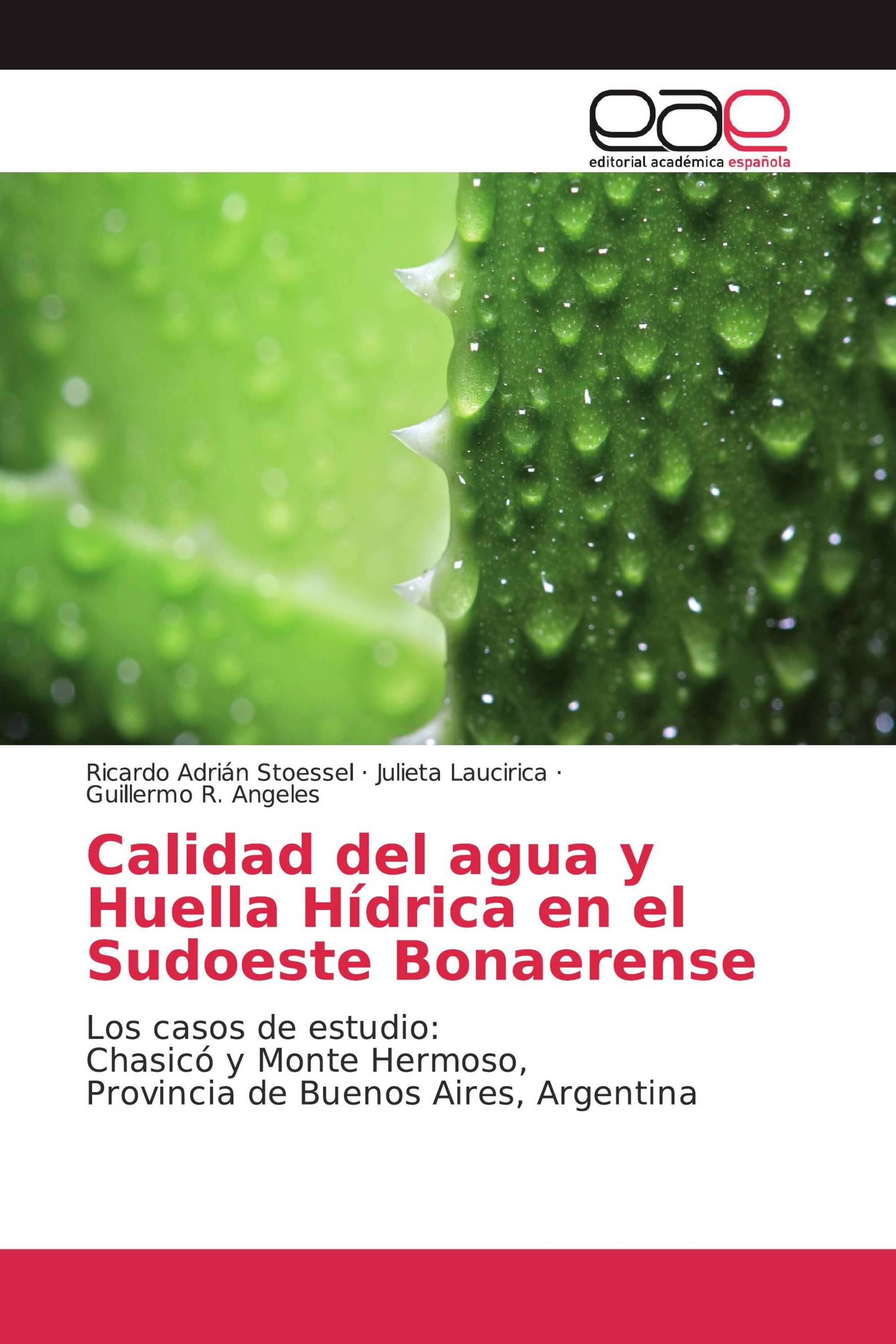 Calidad del agua y Huella Hídrica en el Sudoeste Bonaerense