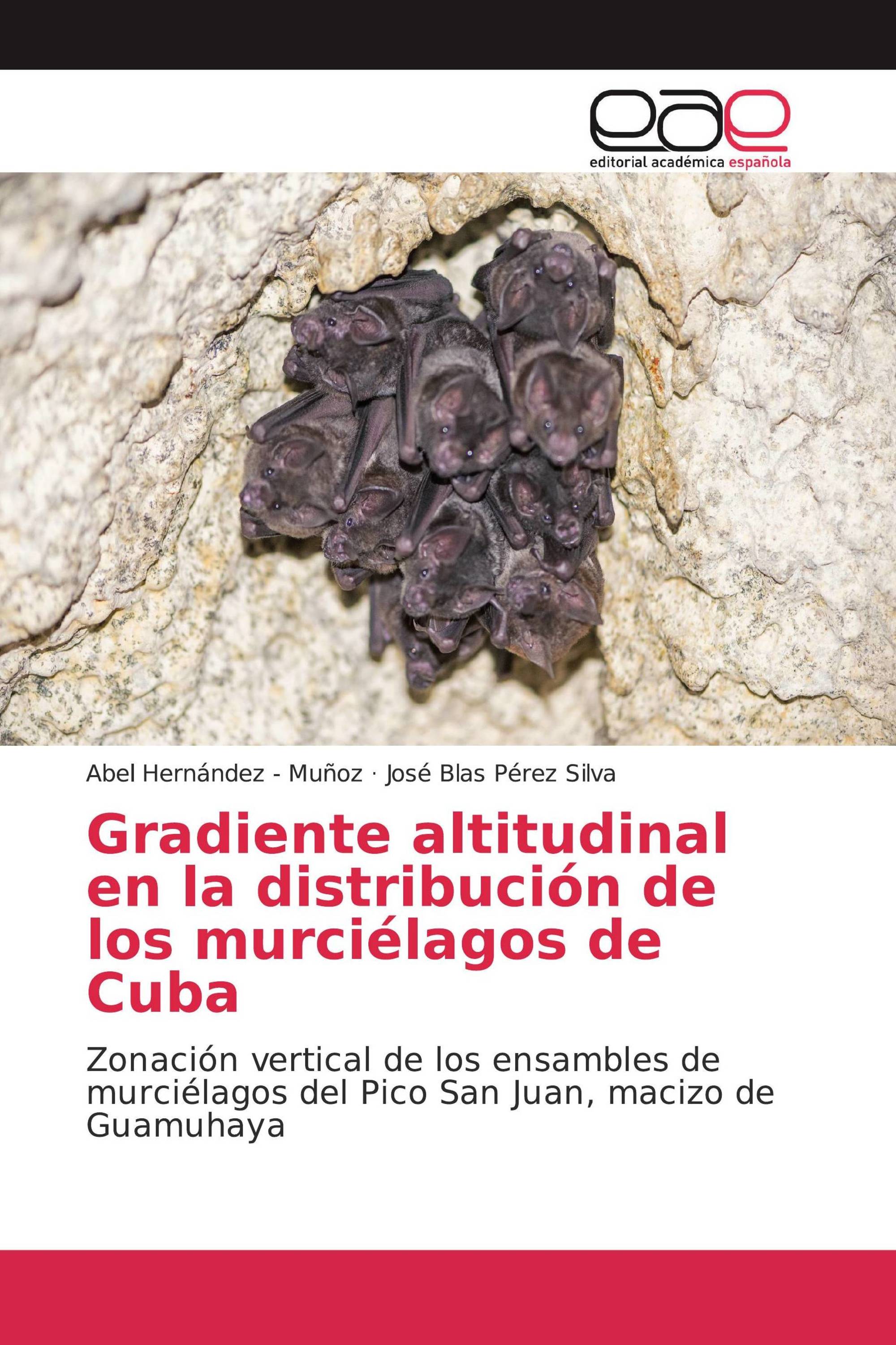 Gradiente altitudinal en la distribución de los murciélagos de Cuba