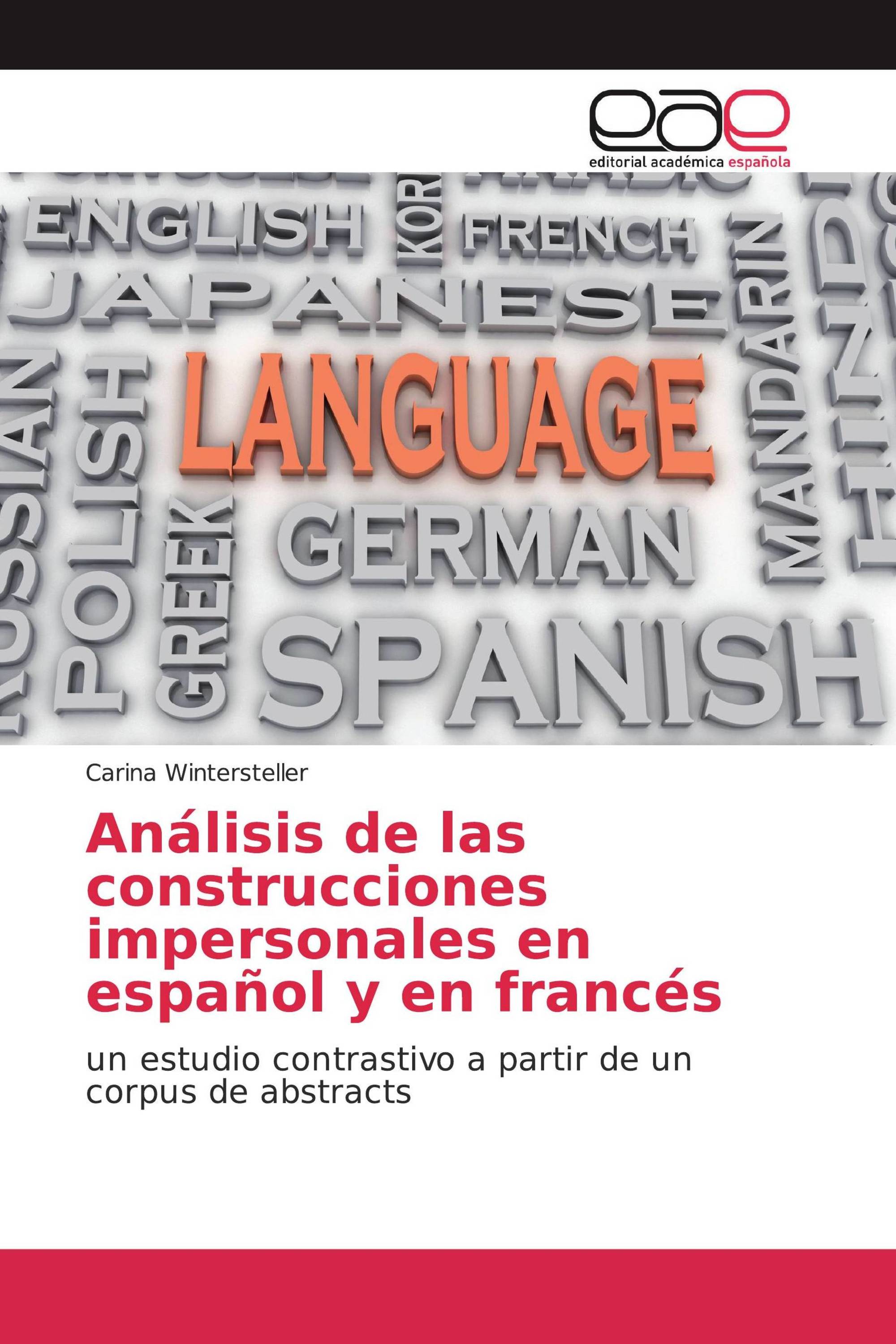 Análisis de las construcciones impersonales en español y en francés